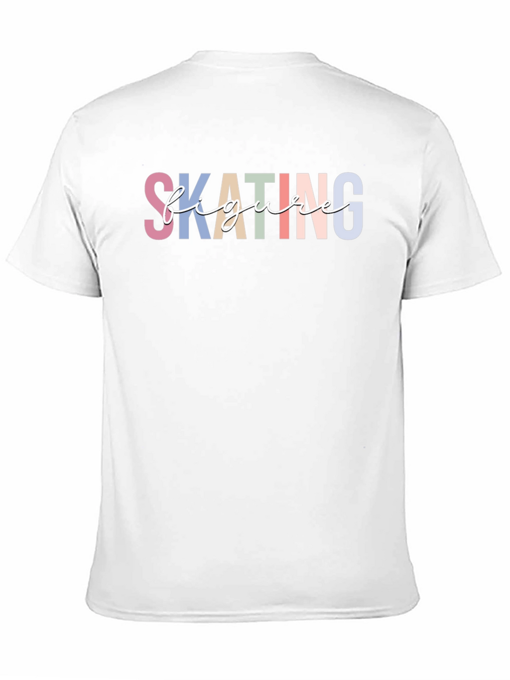 Figure Skating T-Shirt - Black Short Sleeve Tee