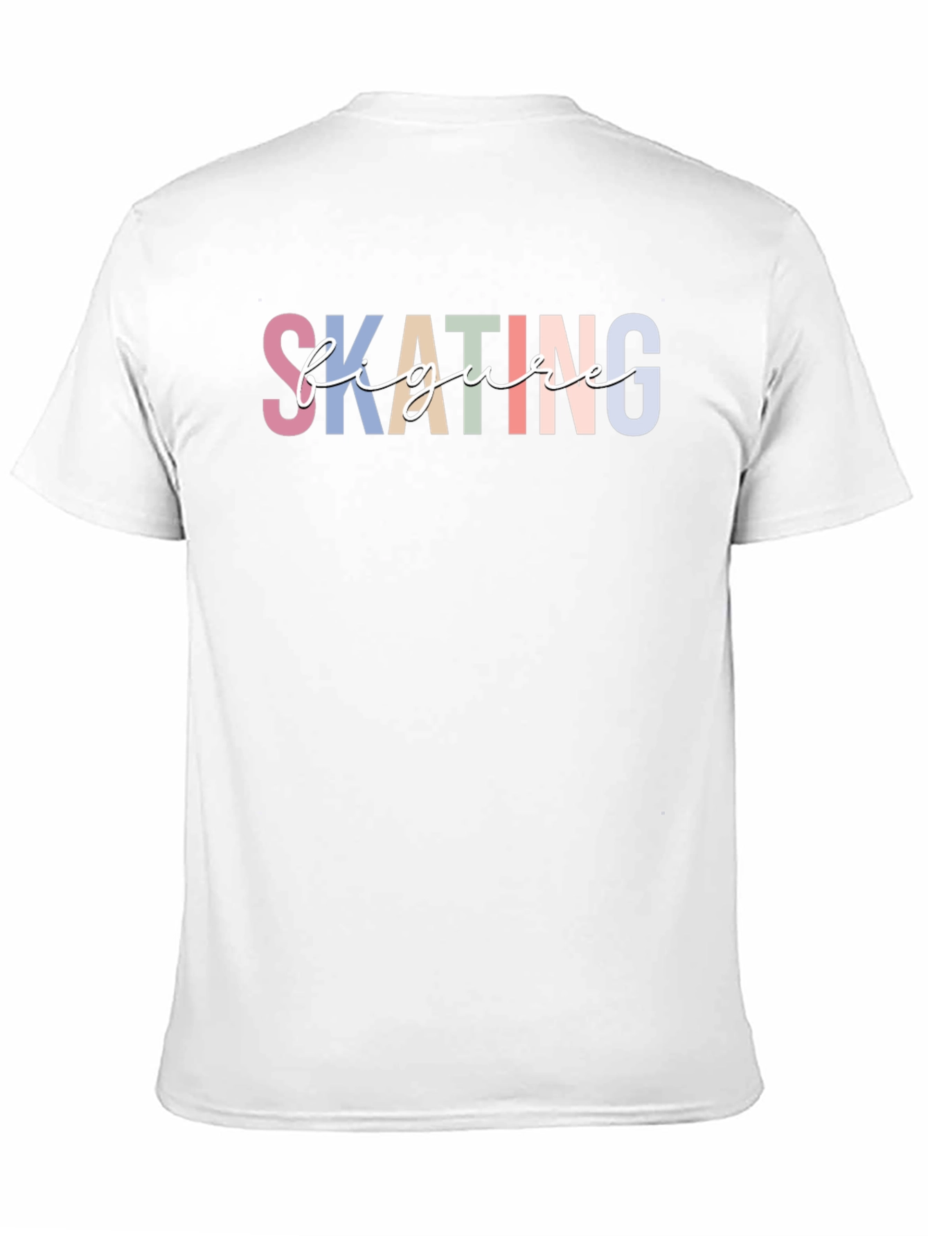 Figure Skating T-Shirt - Black Short Sleeve Tee