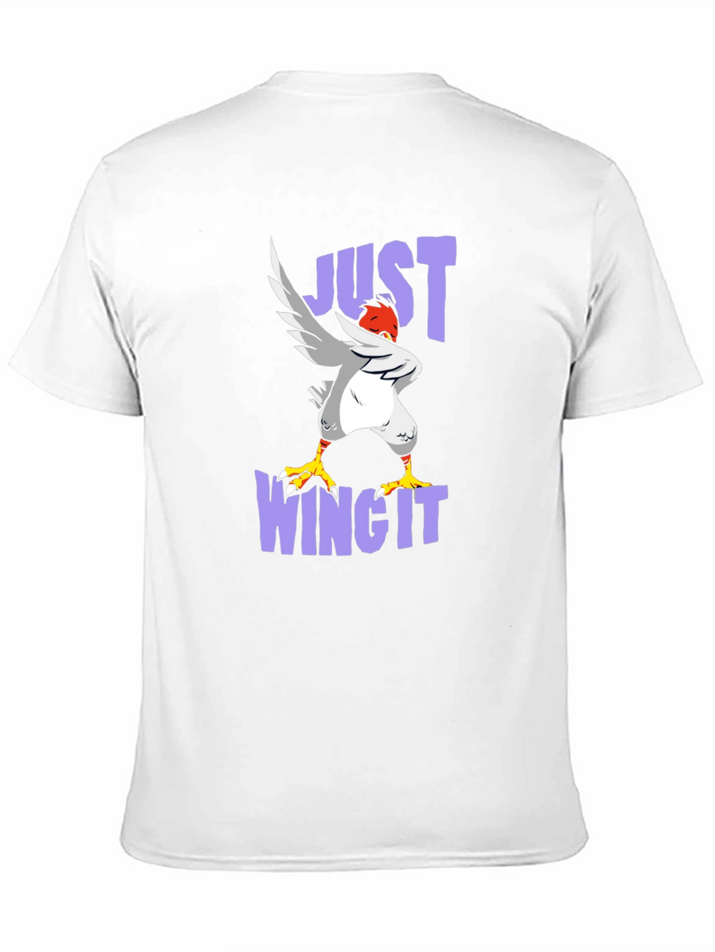 Just Wing It Chicken Dabbing T-Shirt
