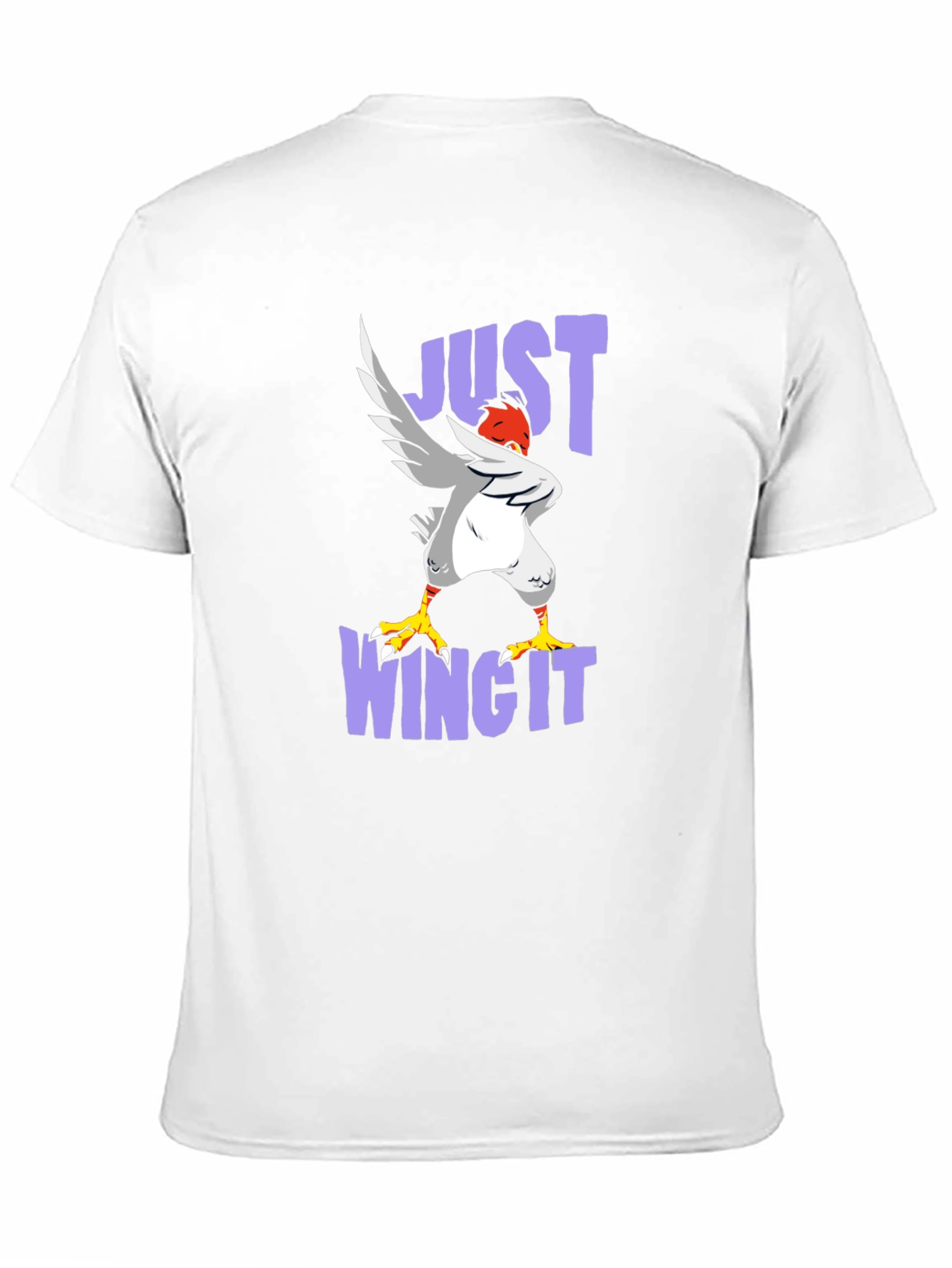 Just Wing It Chicken Dabbing T-Shirt