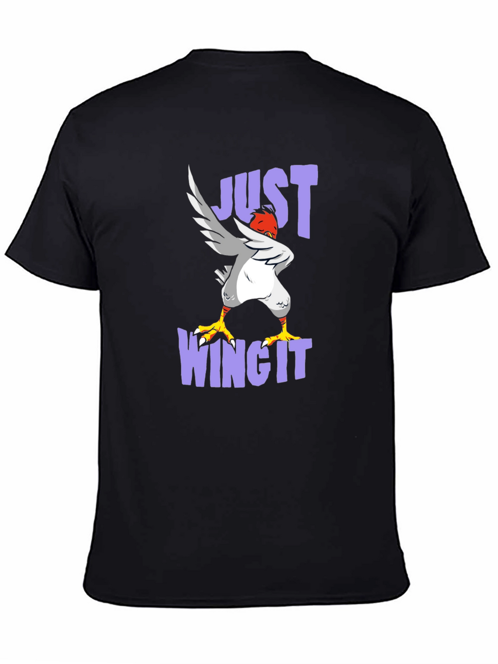 Just Wing It Chicken Dabbing T-Shirt