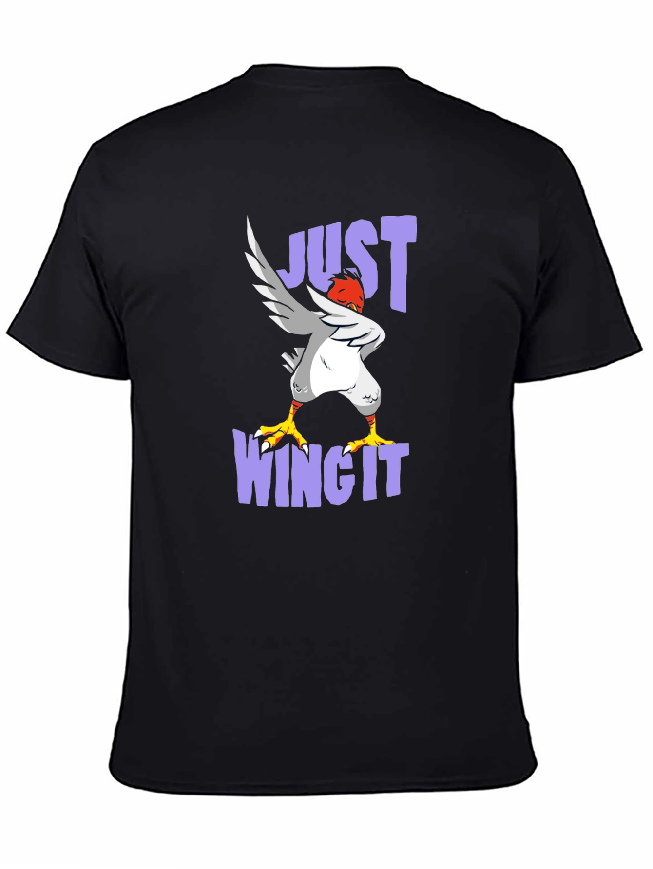Just Wing It Chicken Dabbing T-Shirt