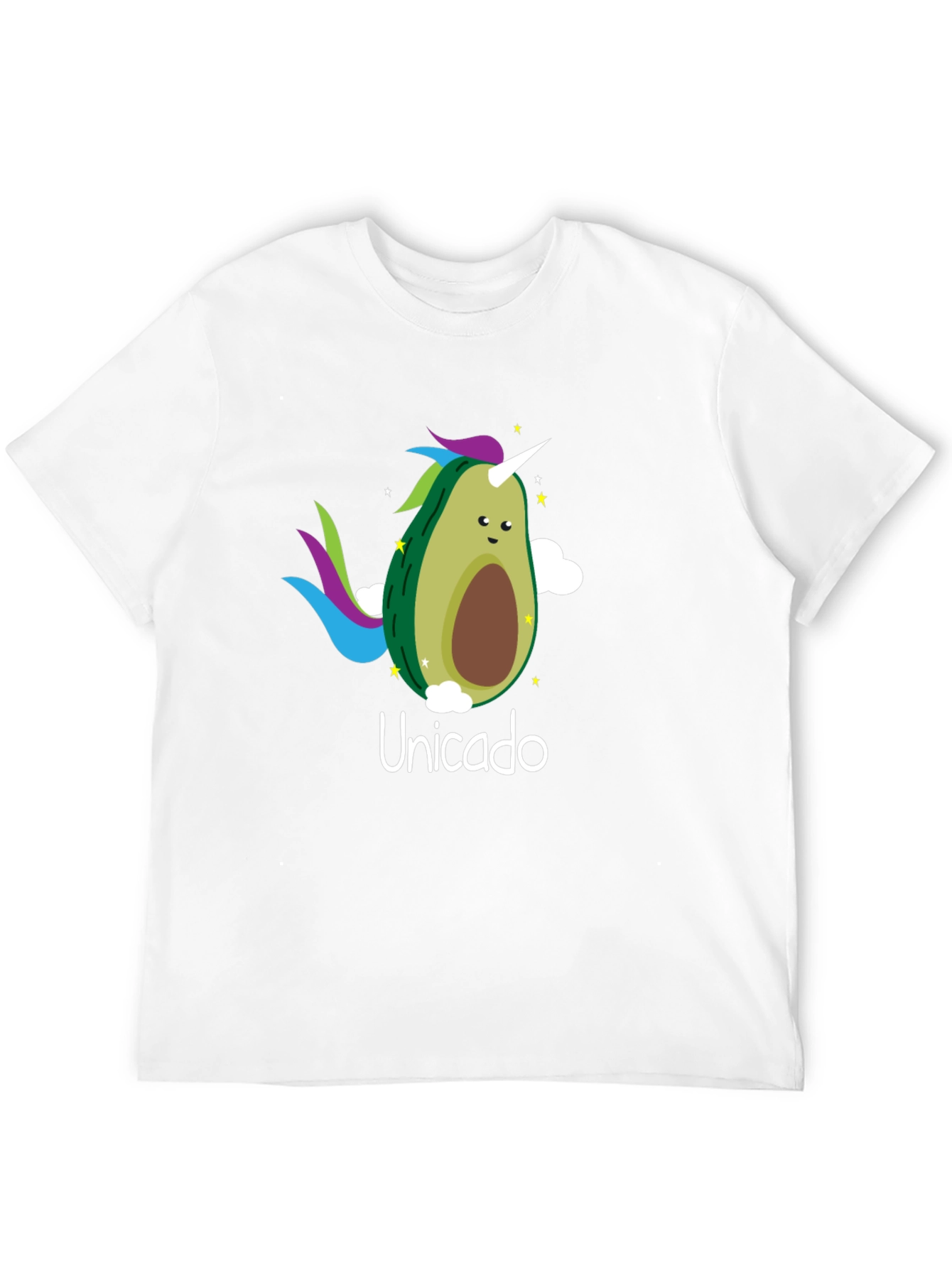 Unicado Avocado Unicorn Black T-Shirt
