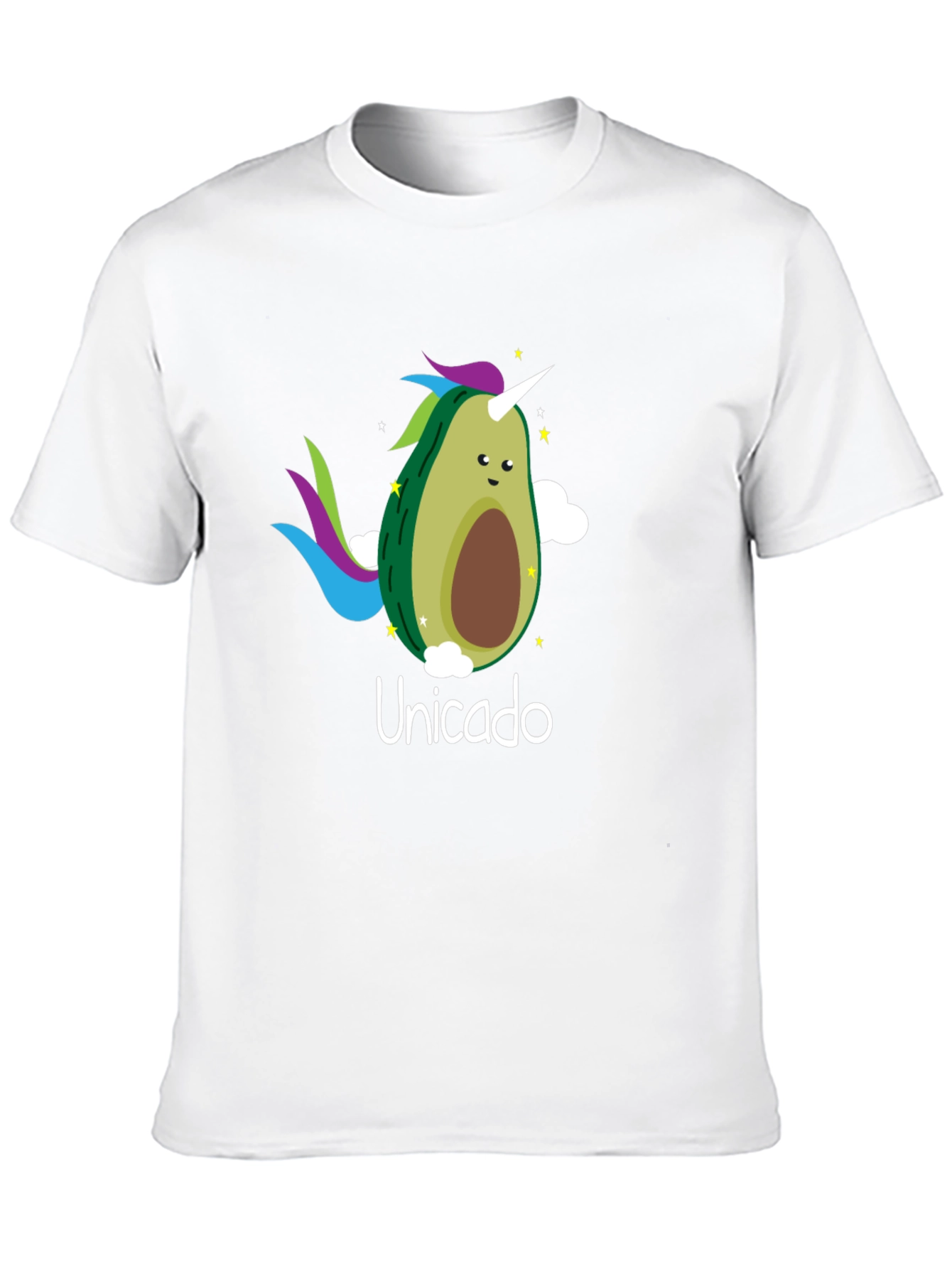 Unicado Avocado Unicorn Black T-Shirt