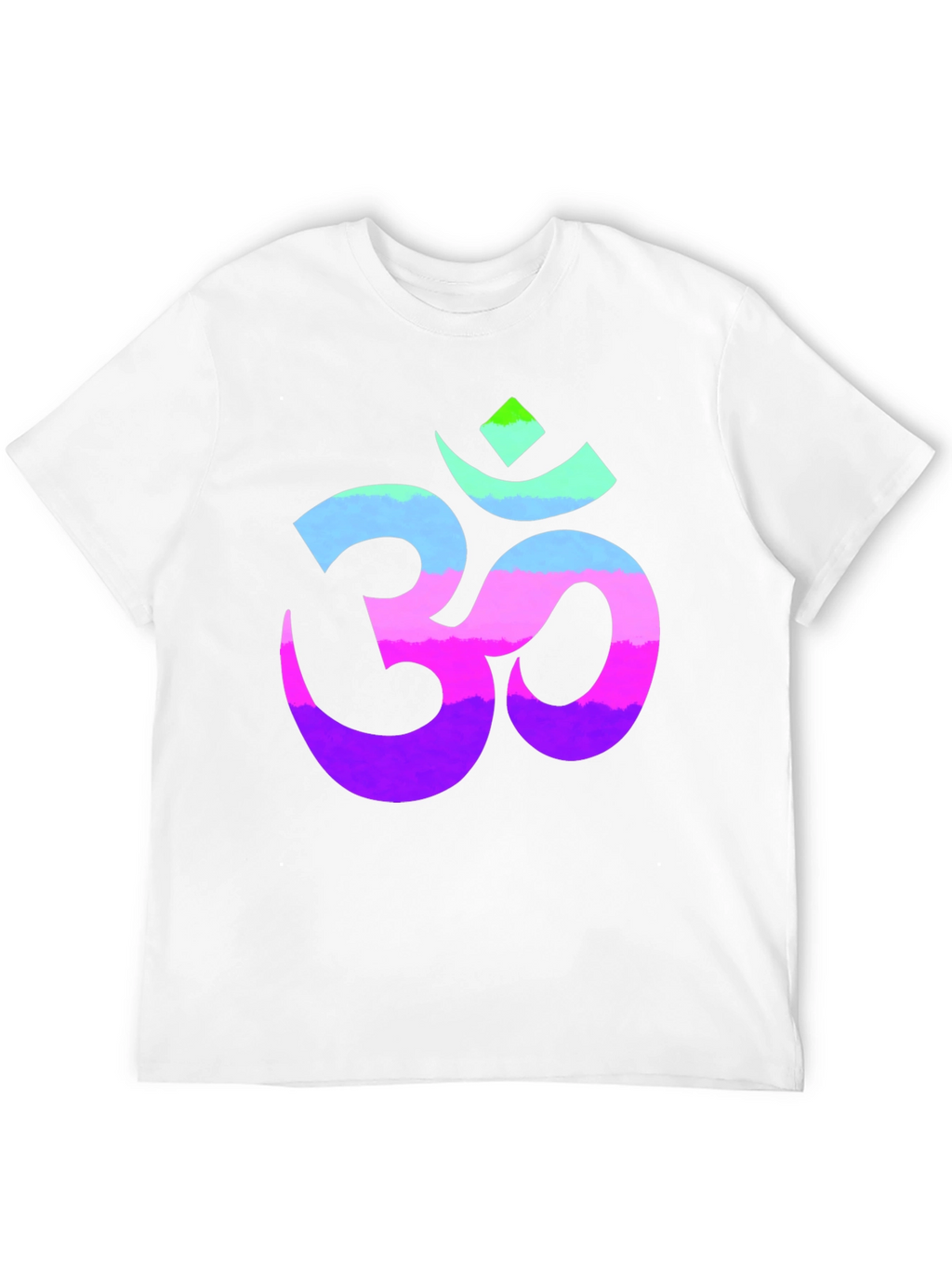 Om Symbol Graphic Tee - Spiritual Black T-Shirt