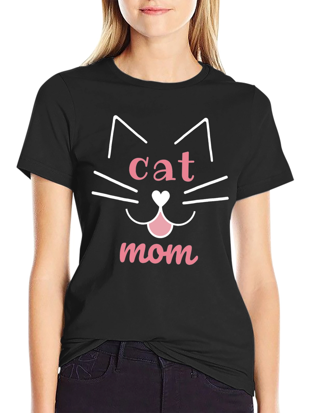 Cat Mom T-Shirt - Cute Pet Lover Tee