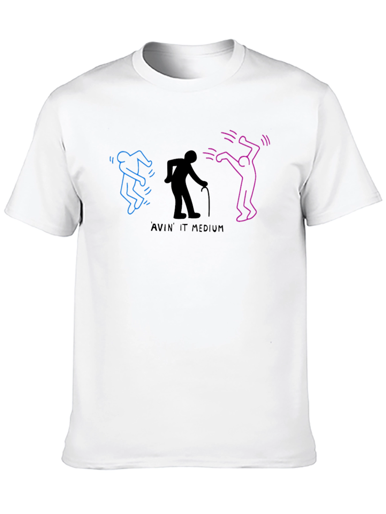 Aving It Medium Graphic Tee