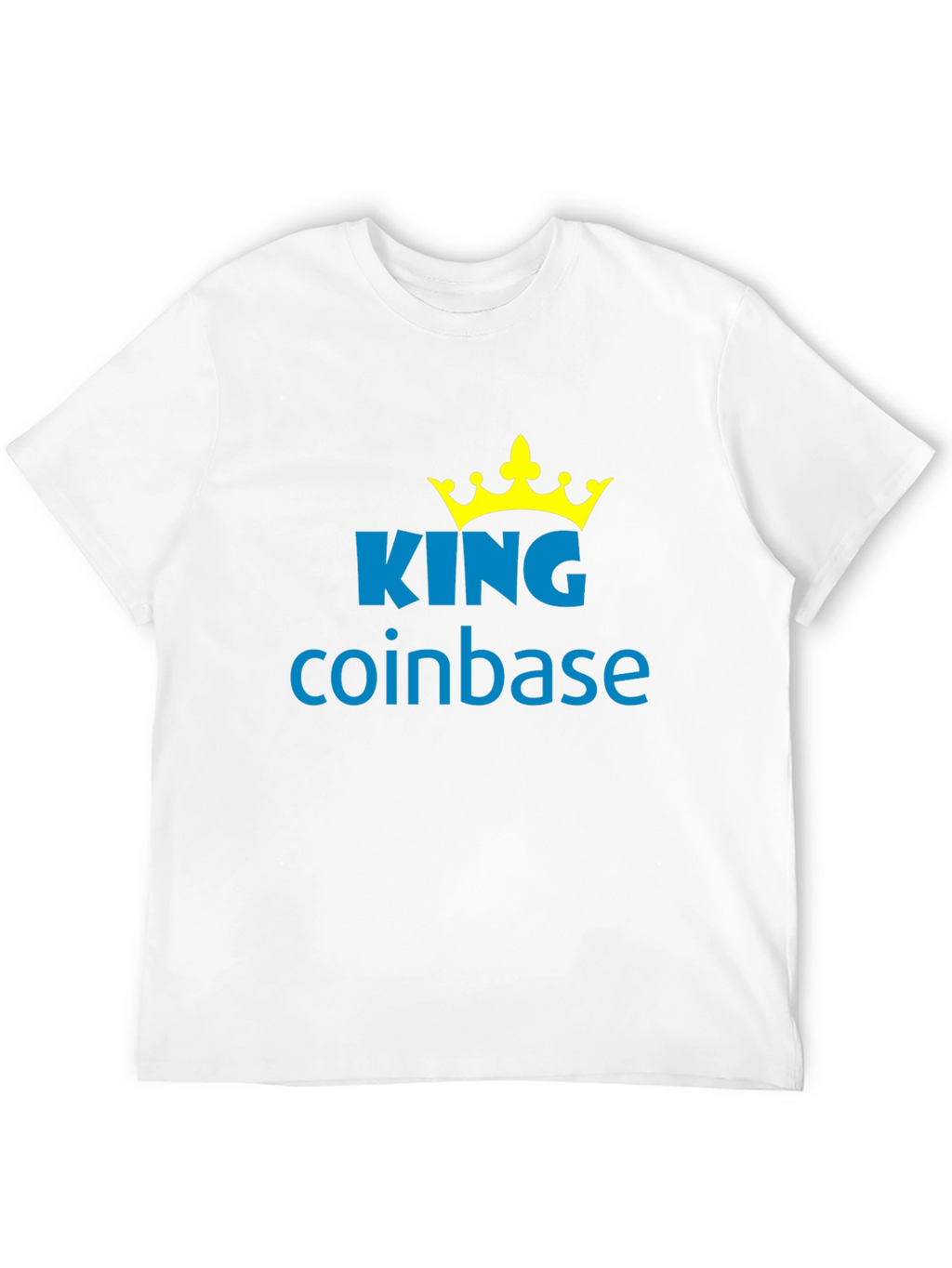 King Coinbase Black T-Shirt