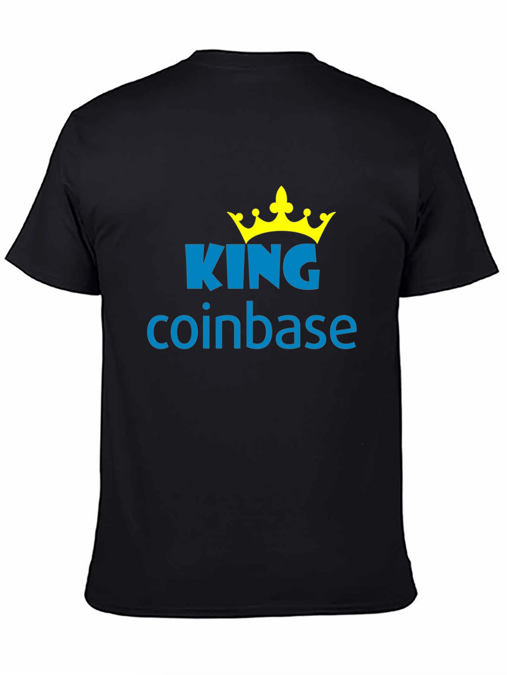 King Coinbase Black T-Shirt