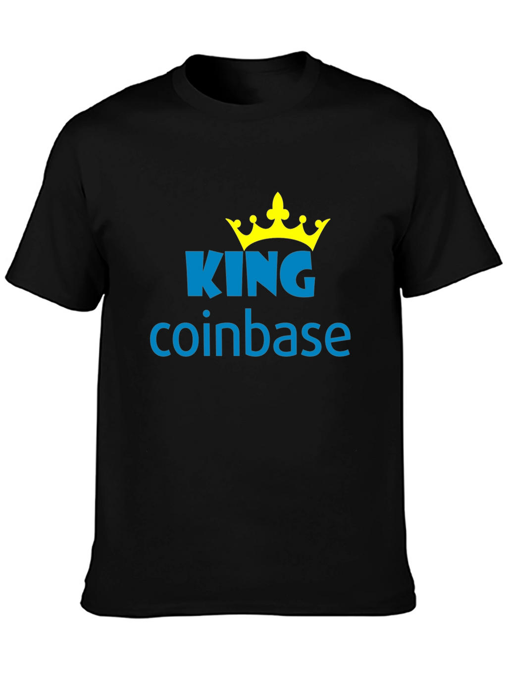 King Coinbase Black T-Shirt