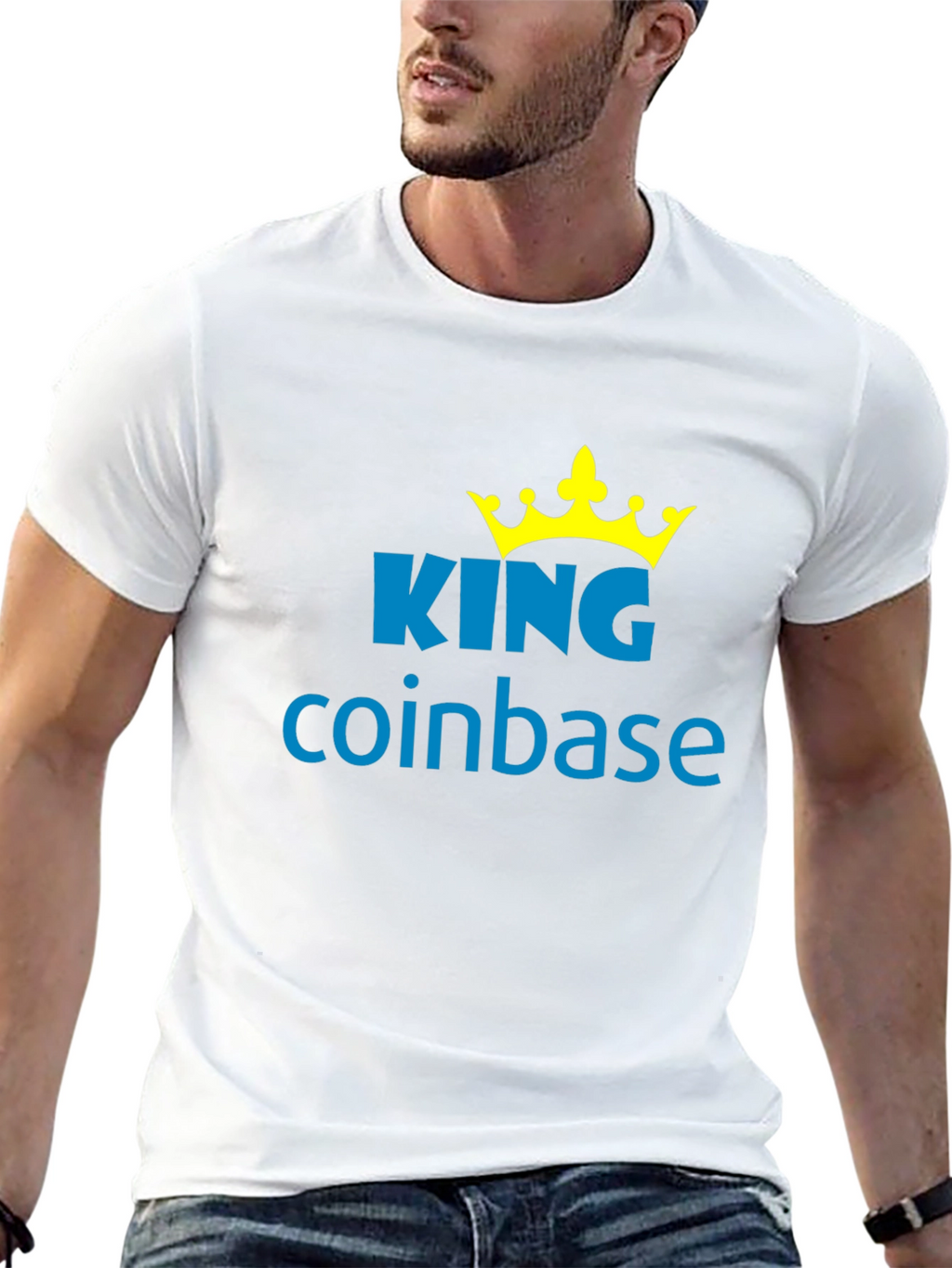 King Coinbase Black T-Shirt