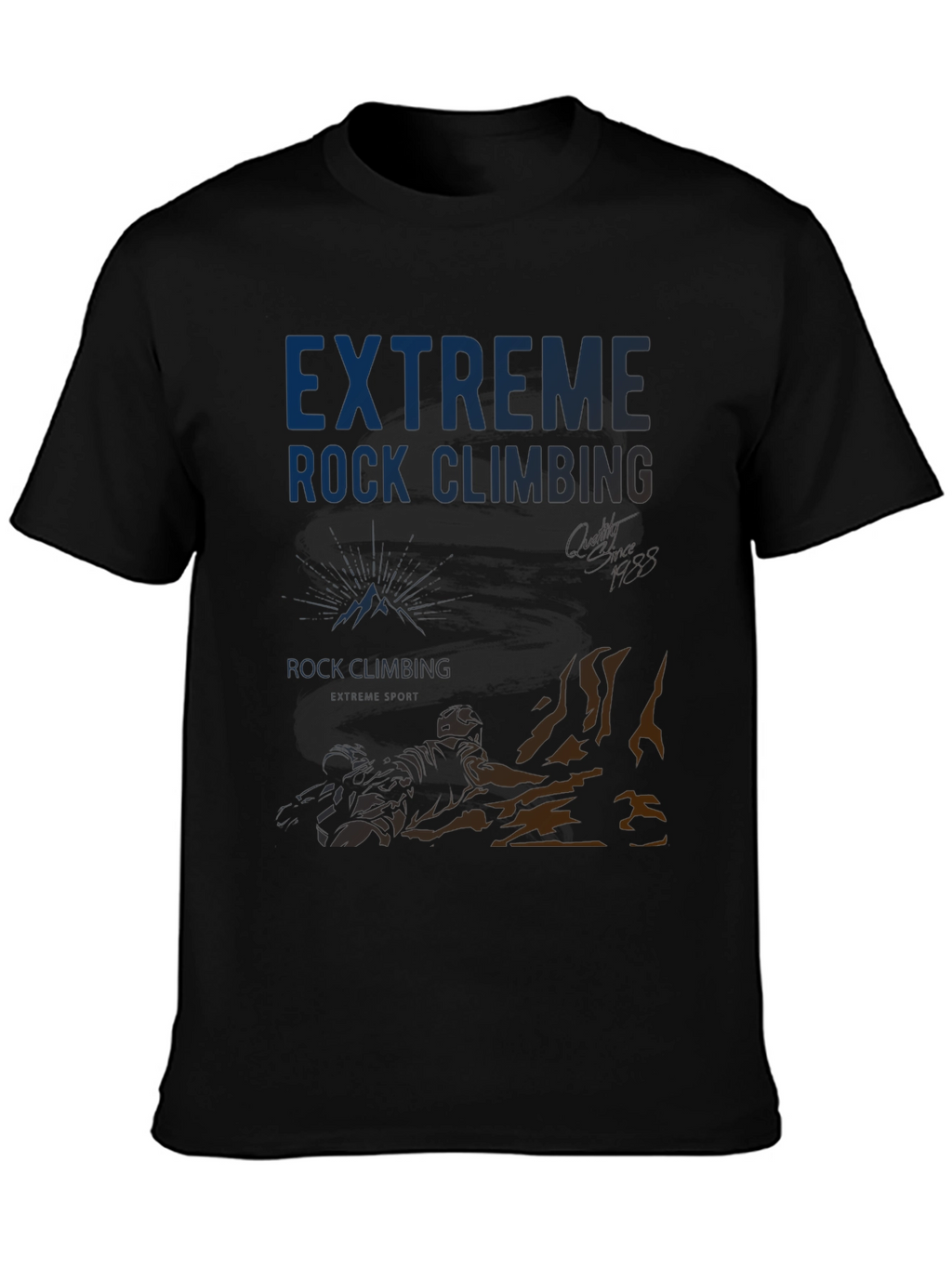 Extreme Rock Climbing T-Shirt - Adventure Tee
