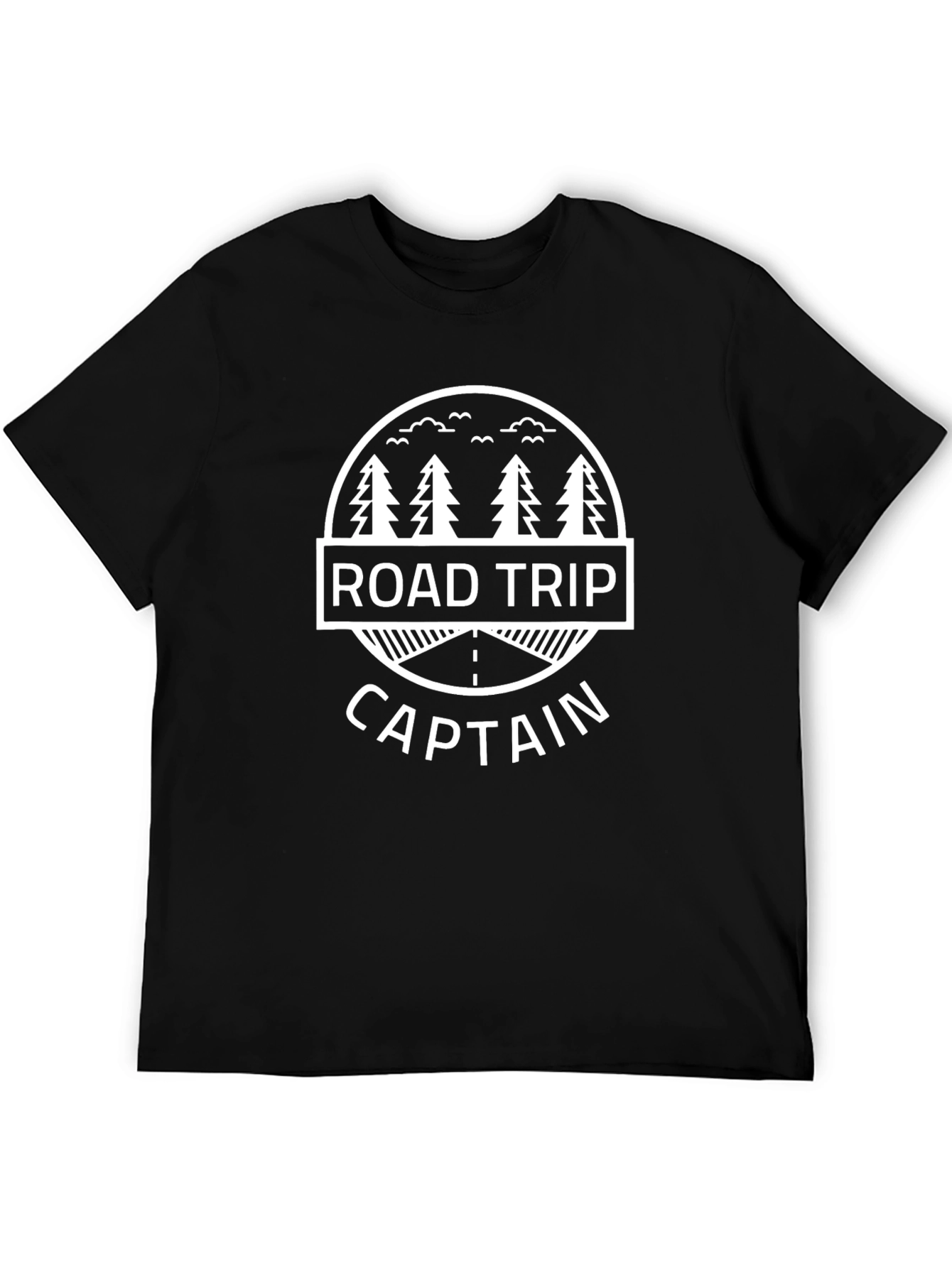 Road Trip Captain Black T-Shirt