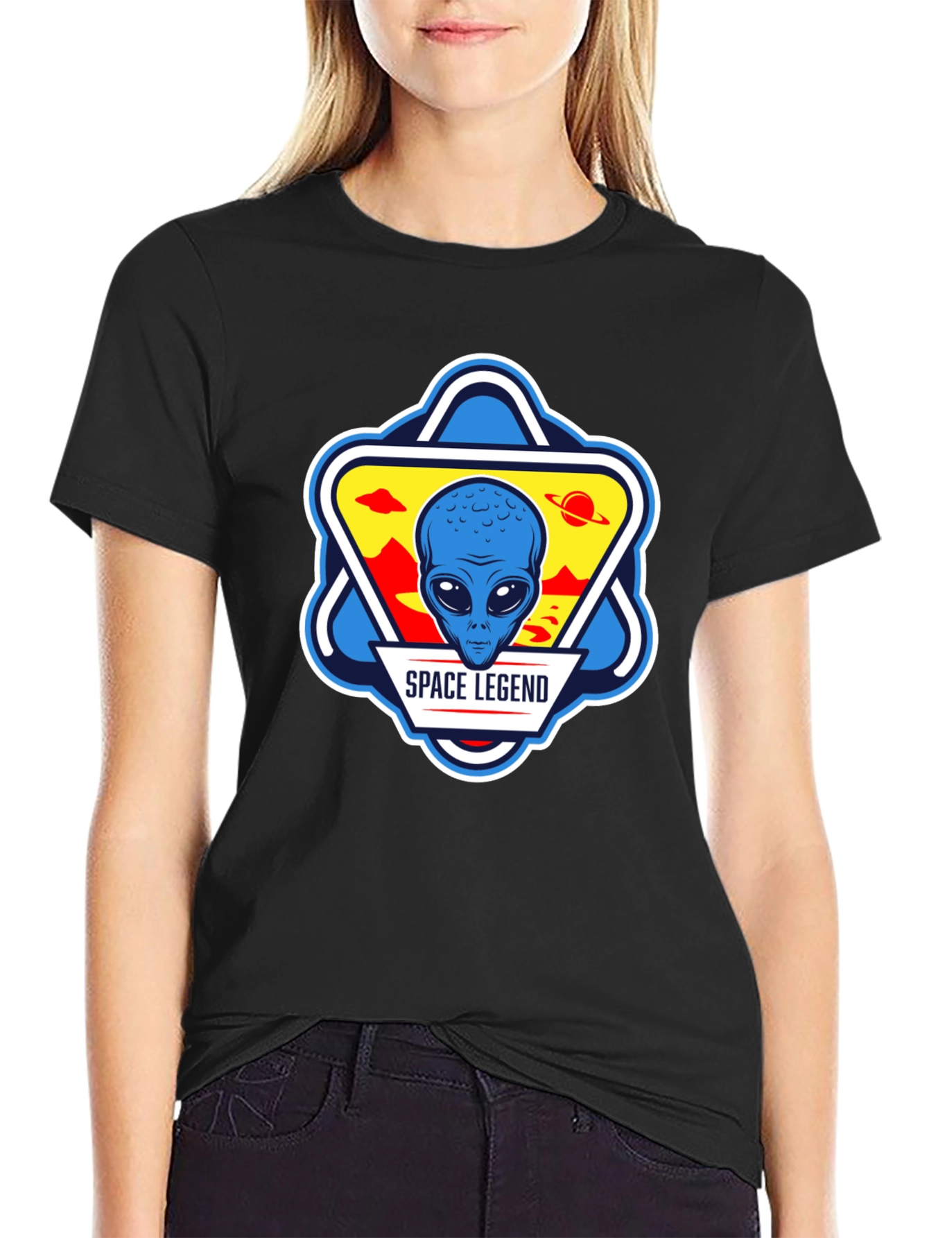 Space Legend Alien Graphic T-Shirt
