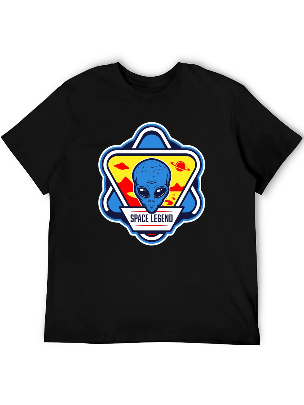 Space Legend Alien Graphic T-Shirt