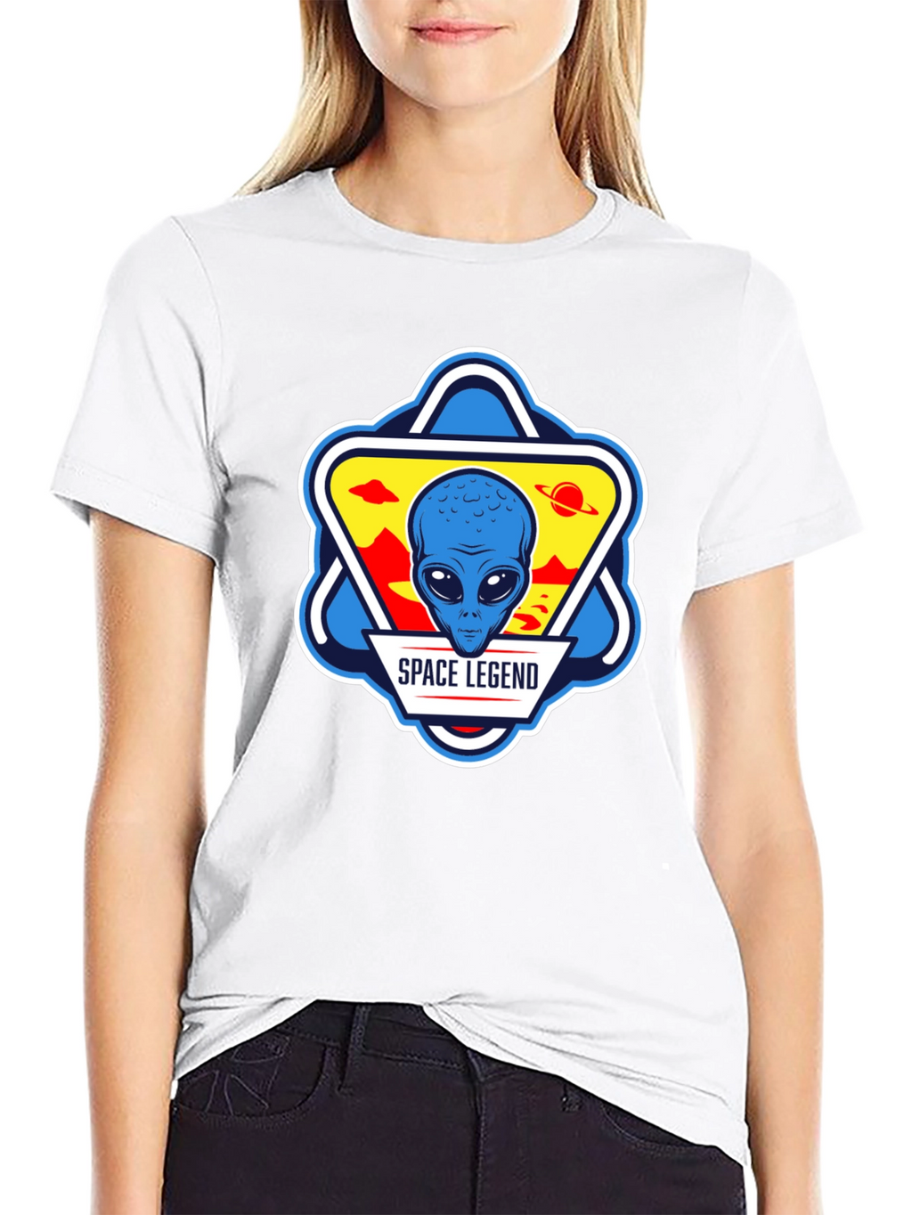 Space Legend Alien Graphic T-Shirt