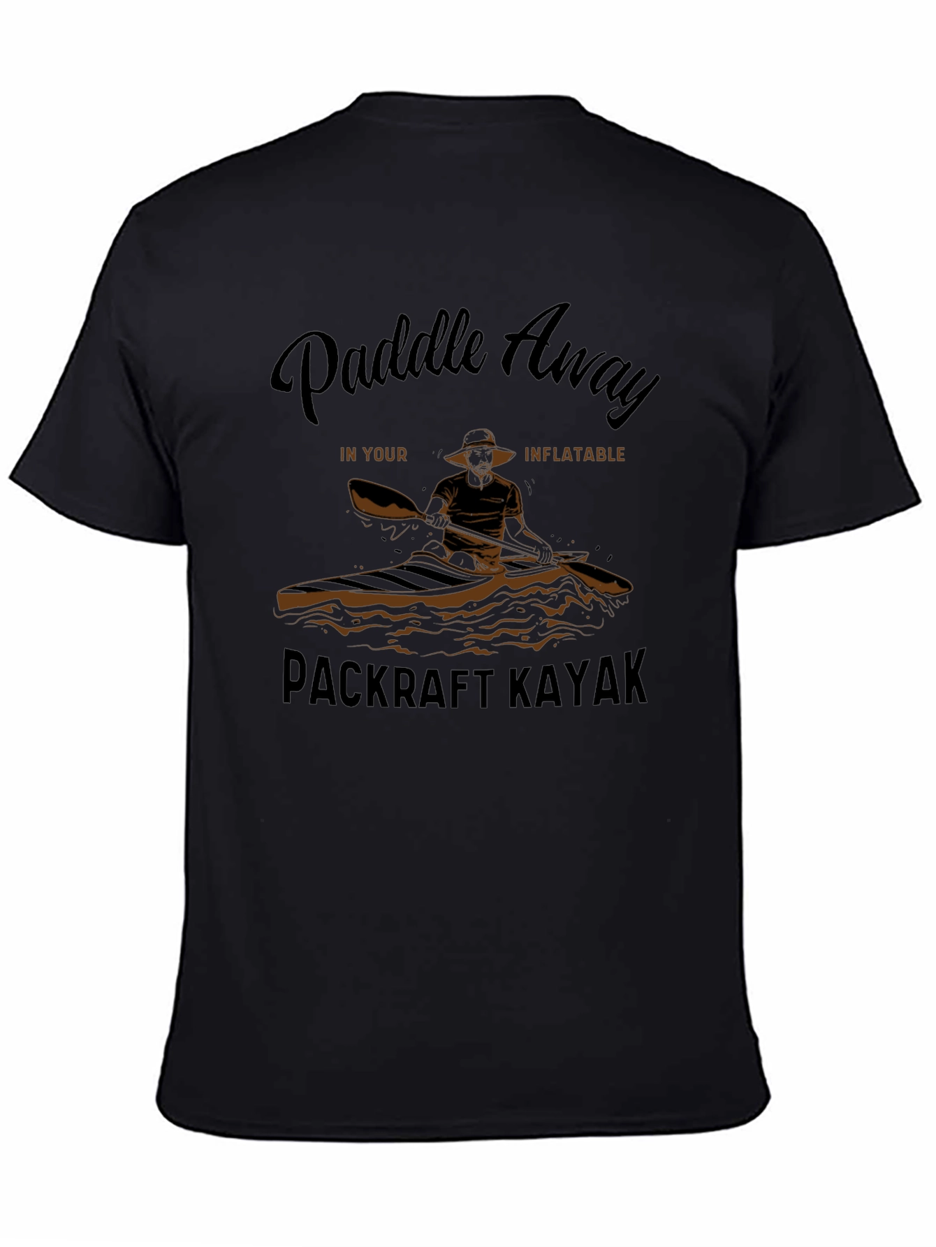 Paddle Away Kayak T-Shirt - Outdoor Adventure Tee