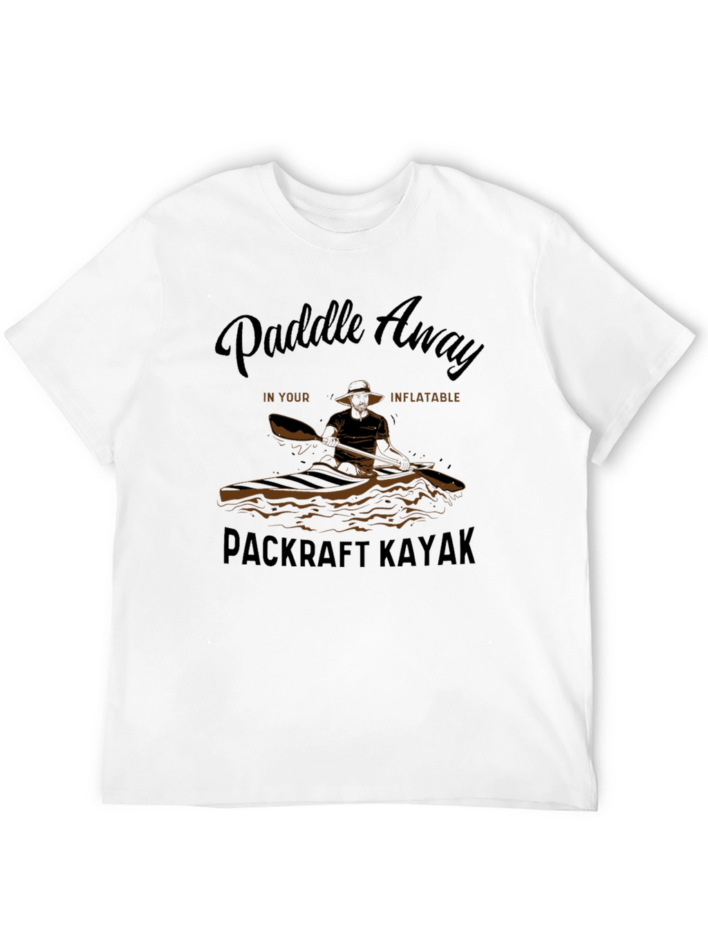 Paddle Away Kayak T-Shirt - Outdoor Adventure Tee