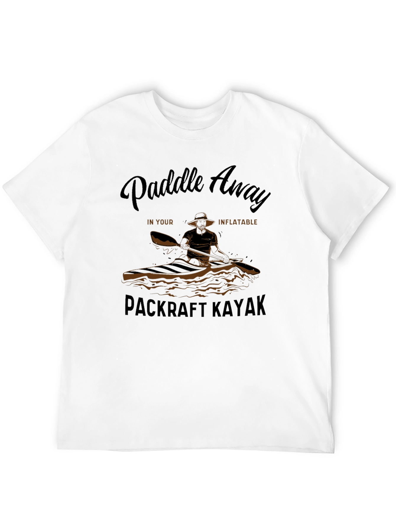Paddle Away Kayak T-Shirt - Outdoor Adventure Tee