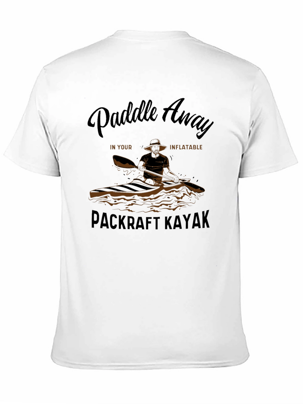 Paddle Away Kayak T-Shirt - Outdoor Adventure Tee