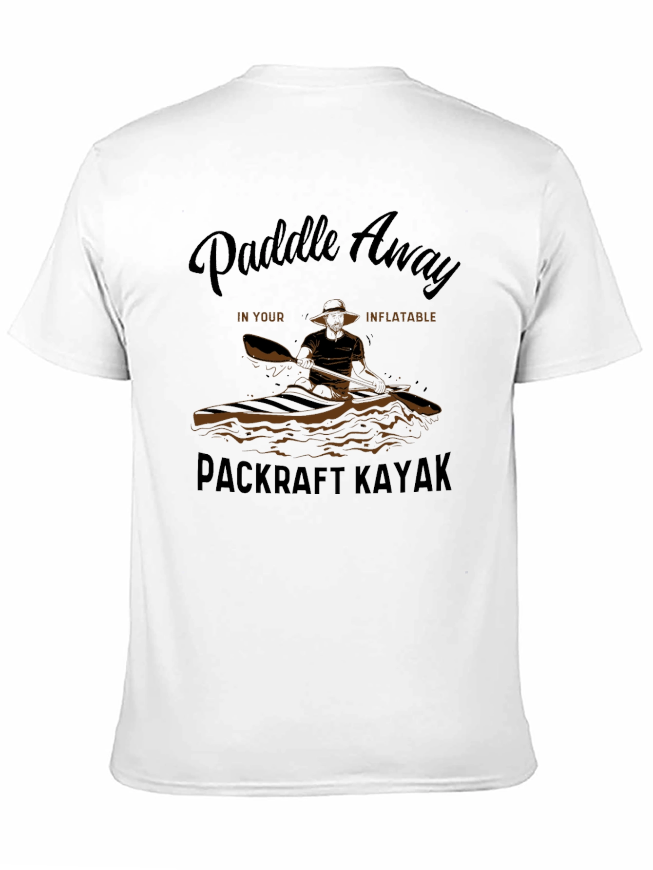 Paddle Away Kayak T-Shirt - Outdoor Adventure Tee