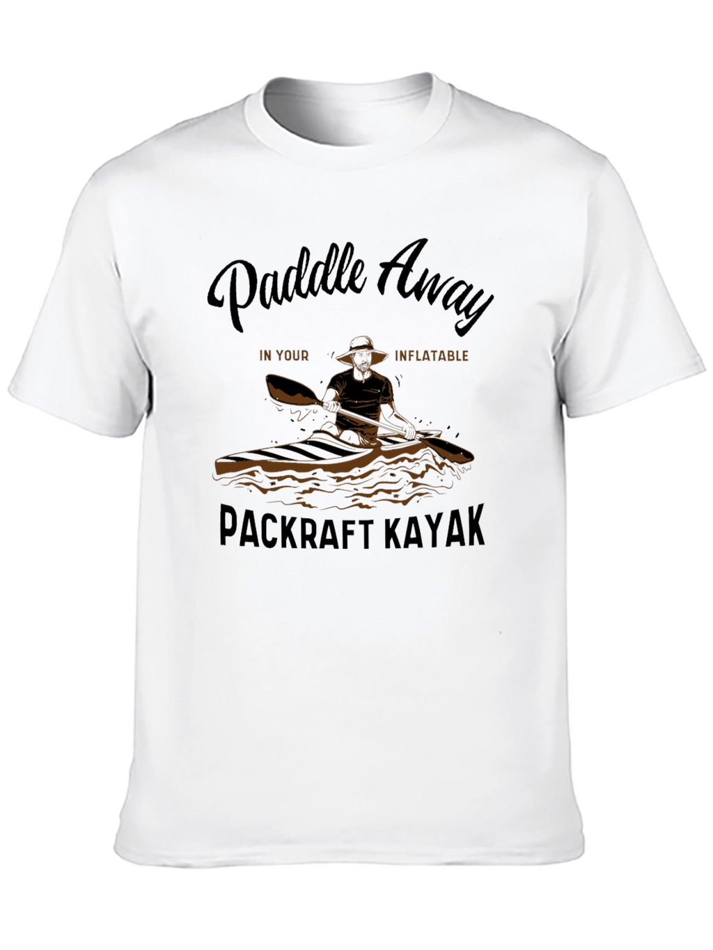 Paddle Away Kayak T-Shirt - Outdoor Adventure Tee