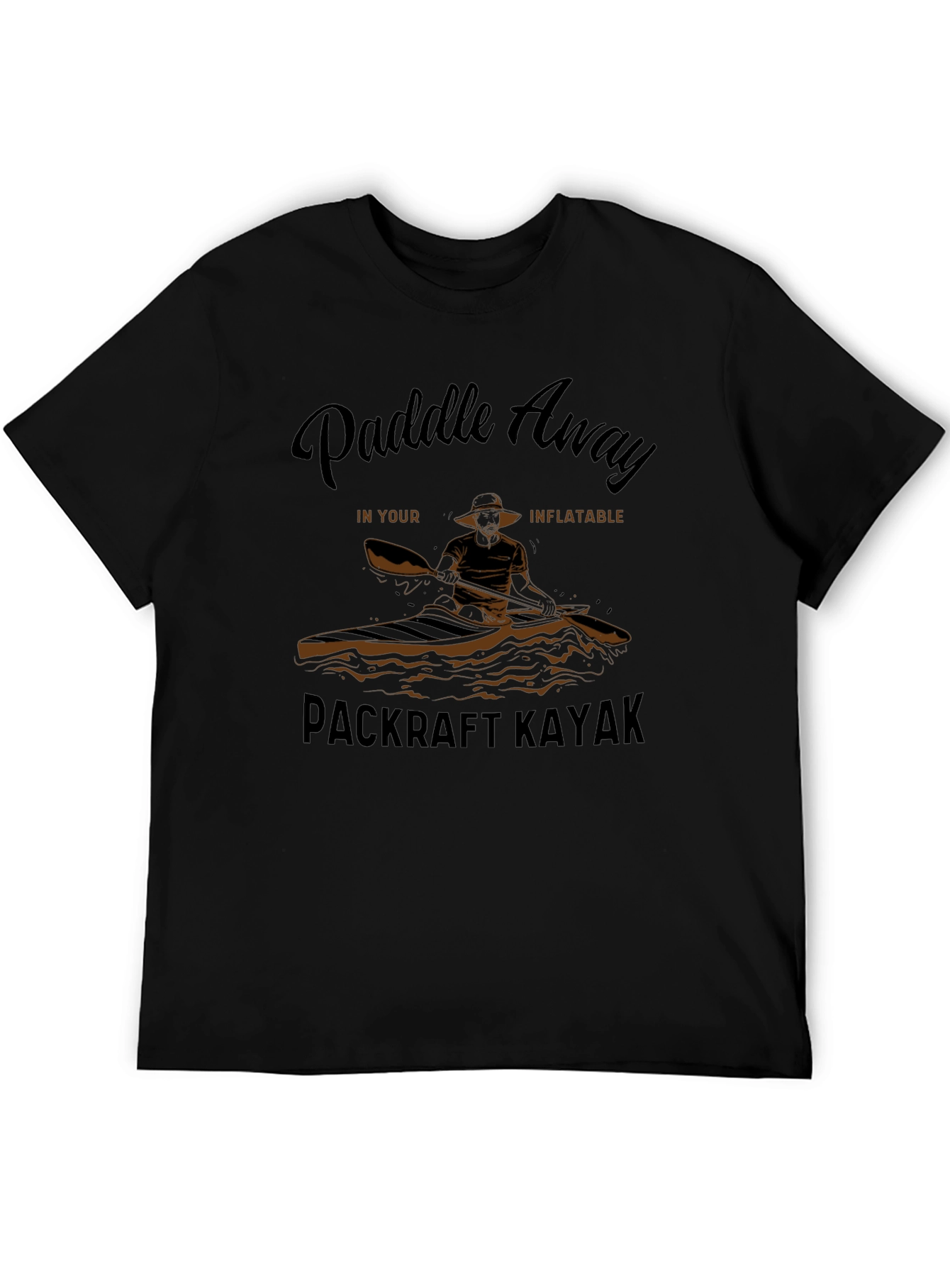 Paddle Away Kayak T-Shirt - Outdoor Adventure Tee
