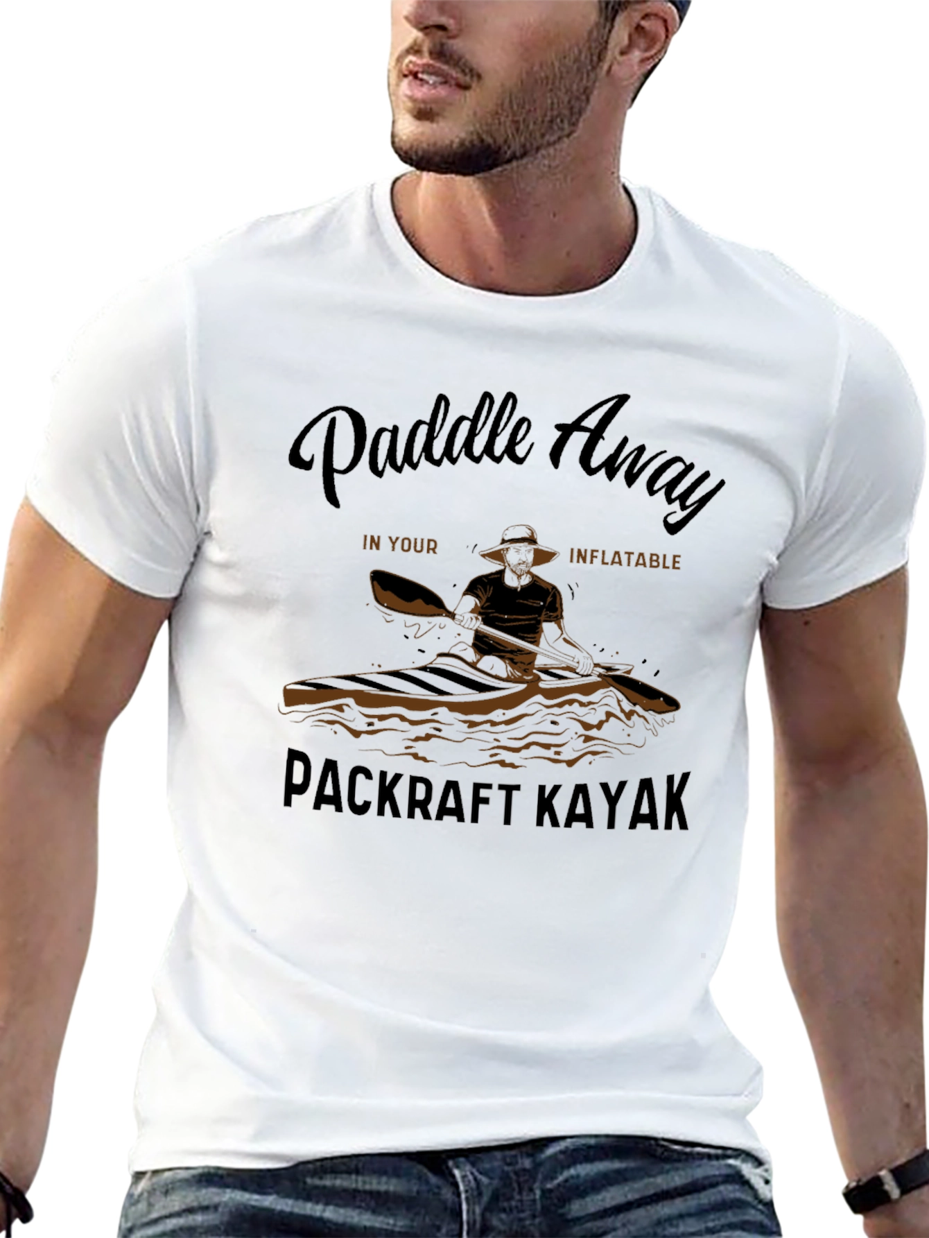 Paddle Away Kayak T-Shirt - Outdoor Adventure Tee