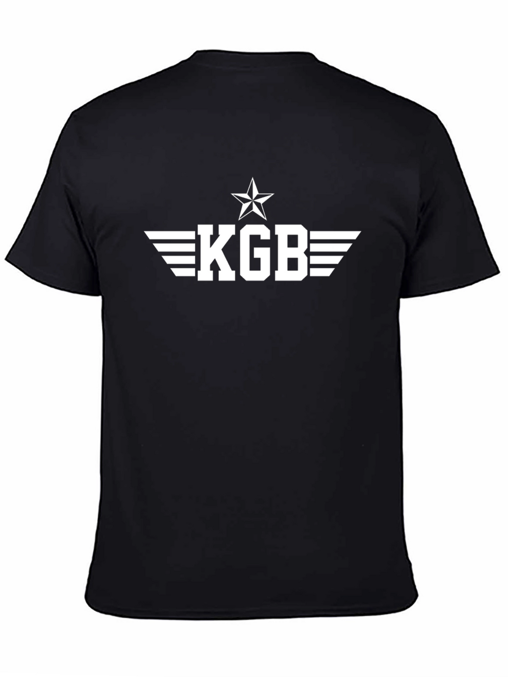 KGB Star Graphic Tee - Classic Retro Style