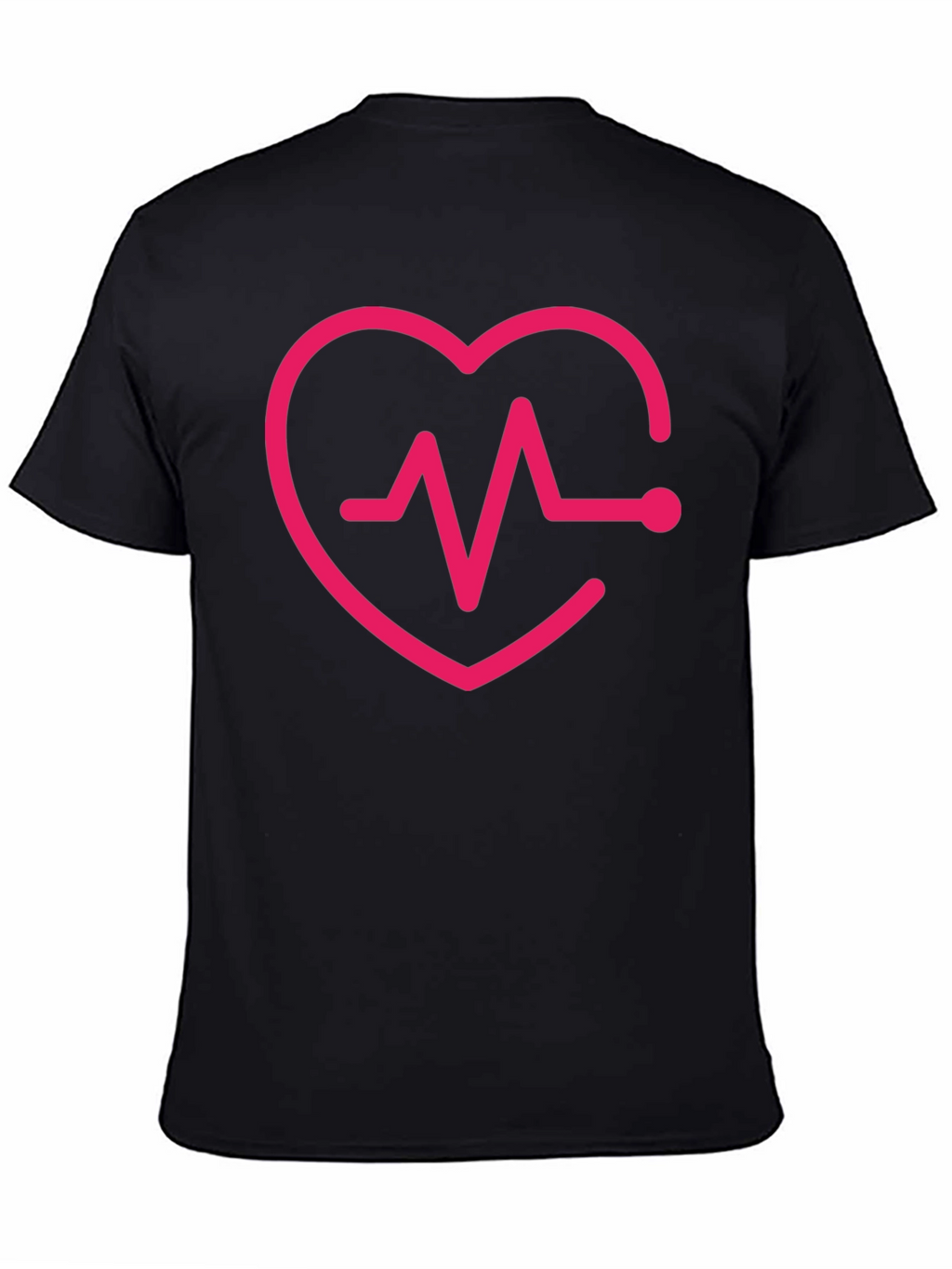 Heartbeat Heart Love Graphic T-Shirt
