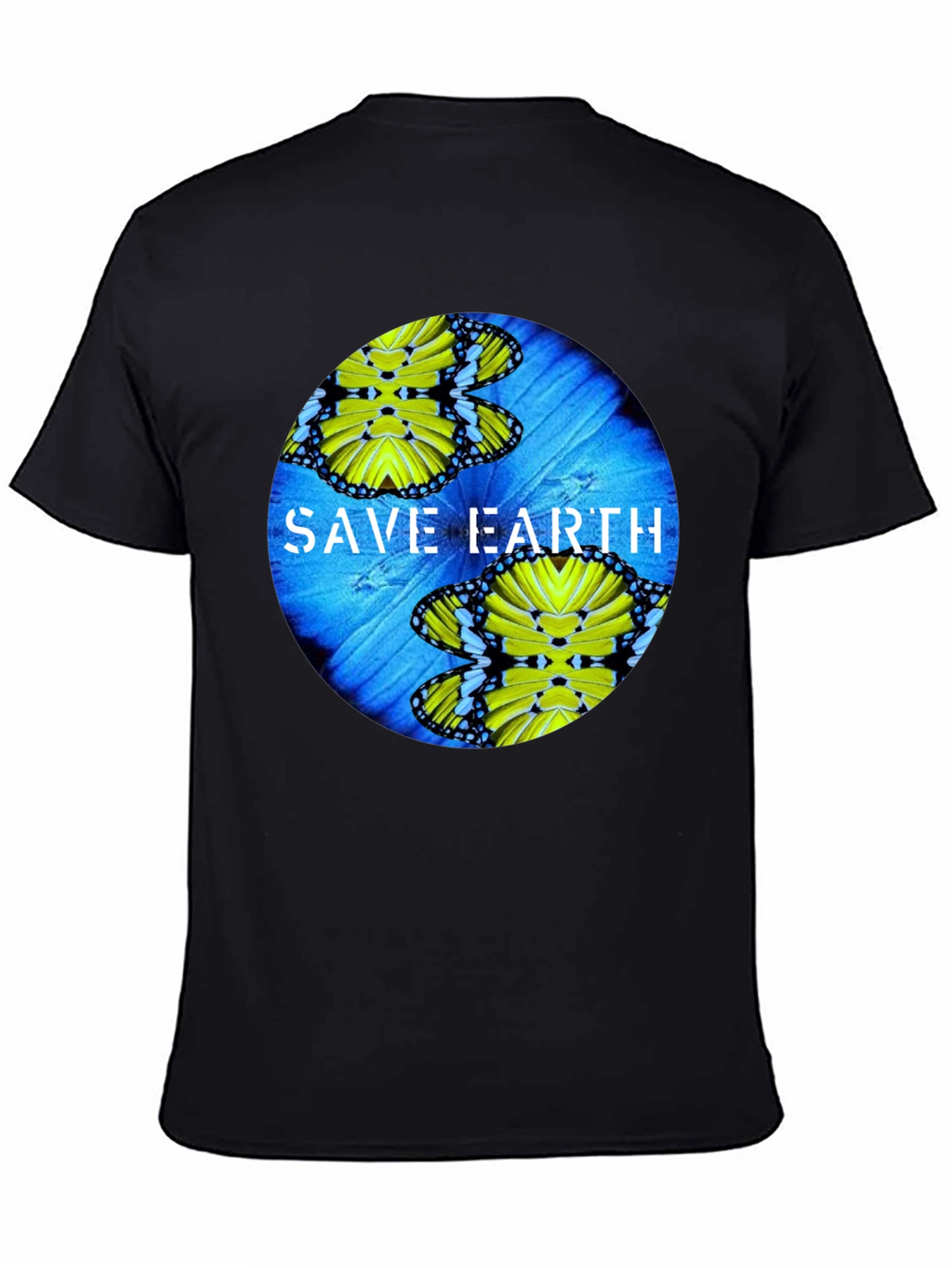 Save Earth Butterfly Graphic Tee
