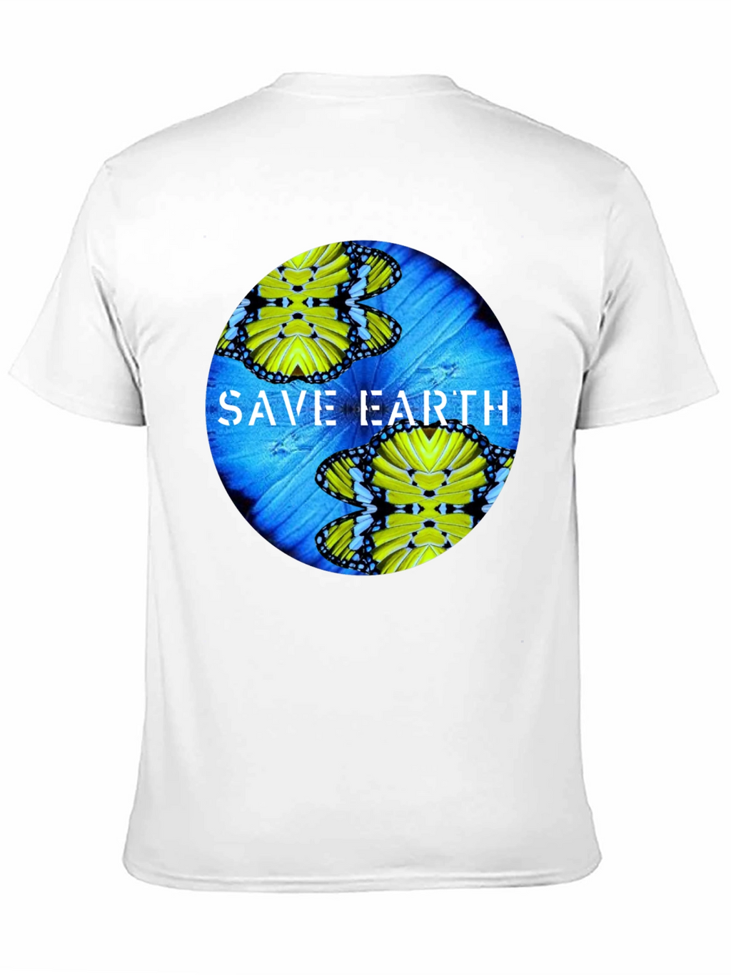 Save Earth Butterfly Graphic Tee