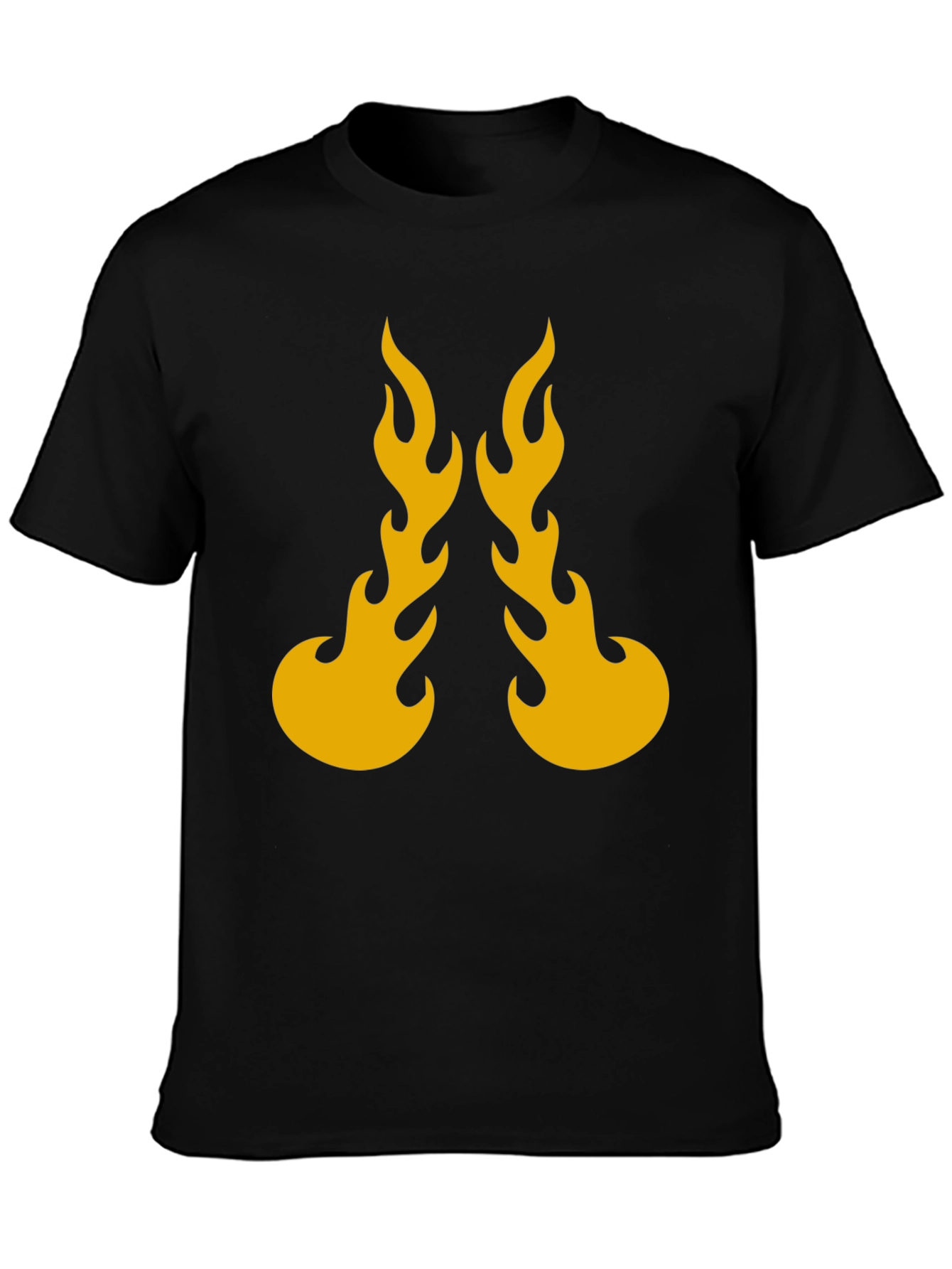 Flaming Hot Black Graphic Tee