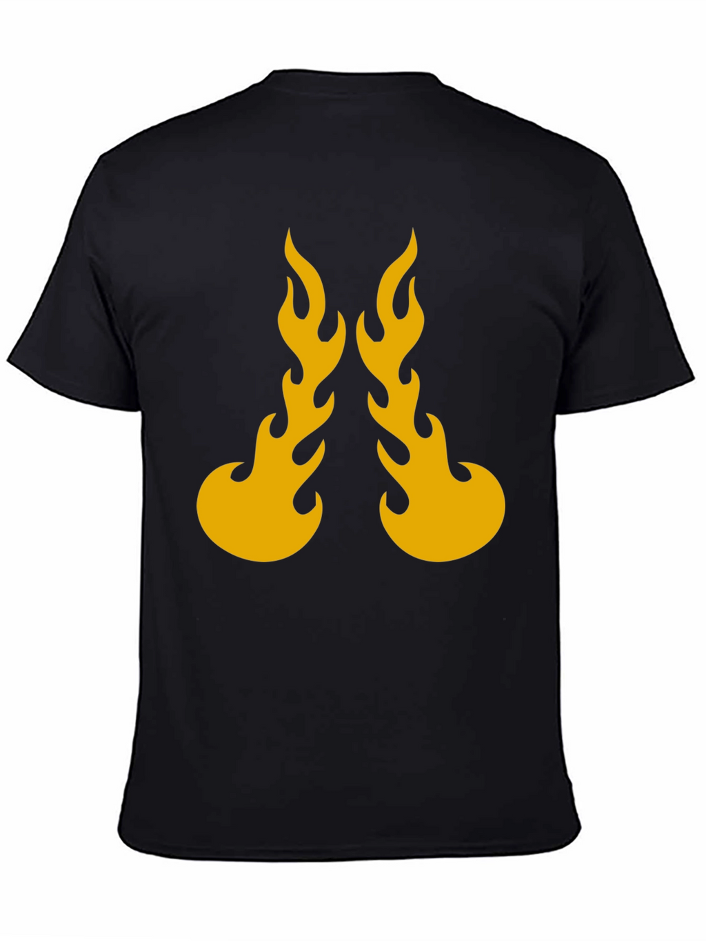 Flaming Hot Black Graphic Tee