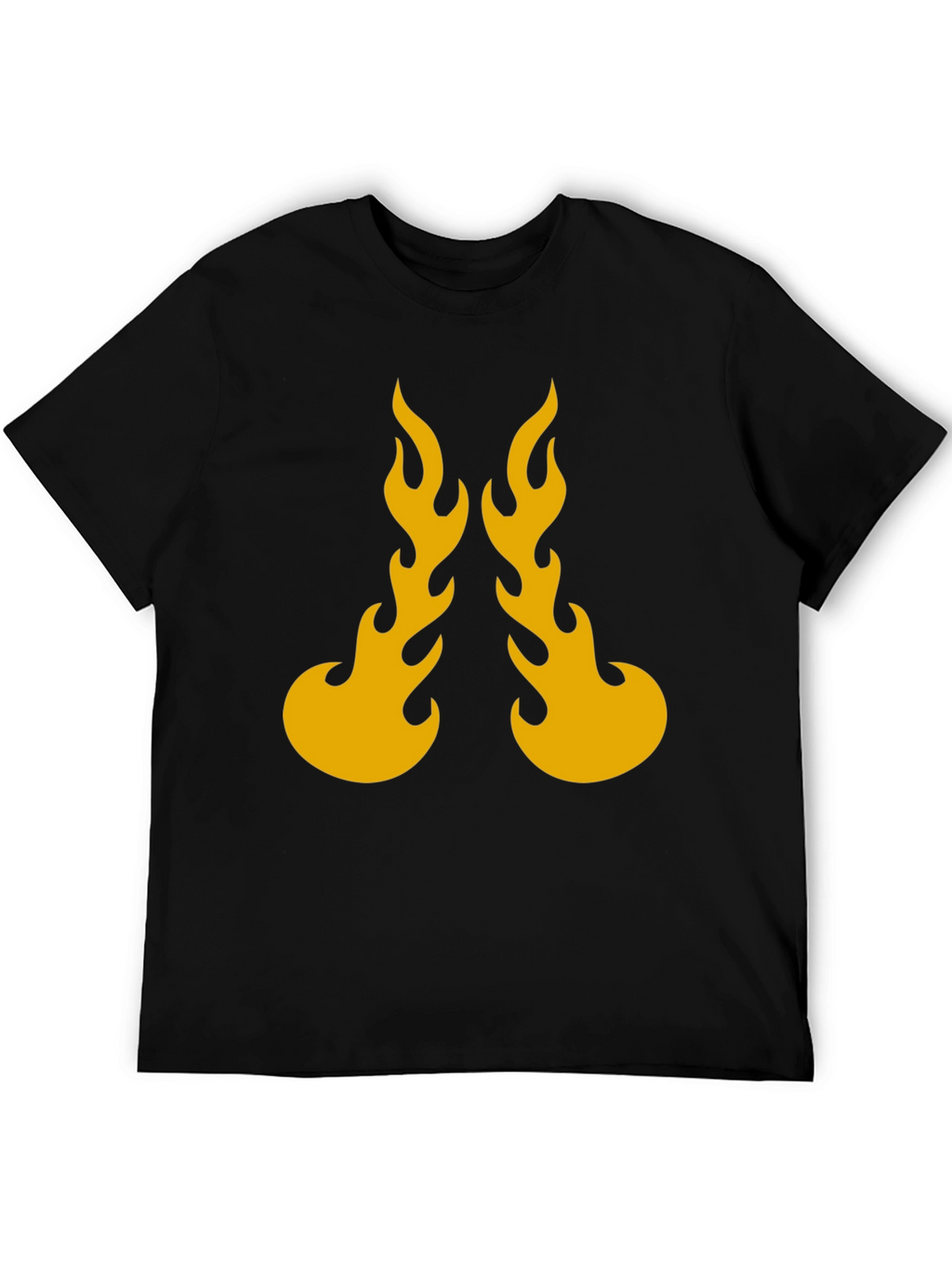 Flaming Hot Black Graphic Tee
