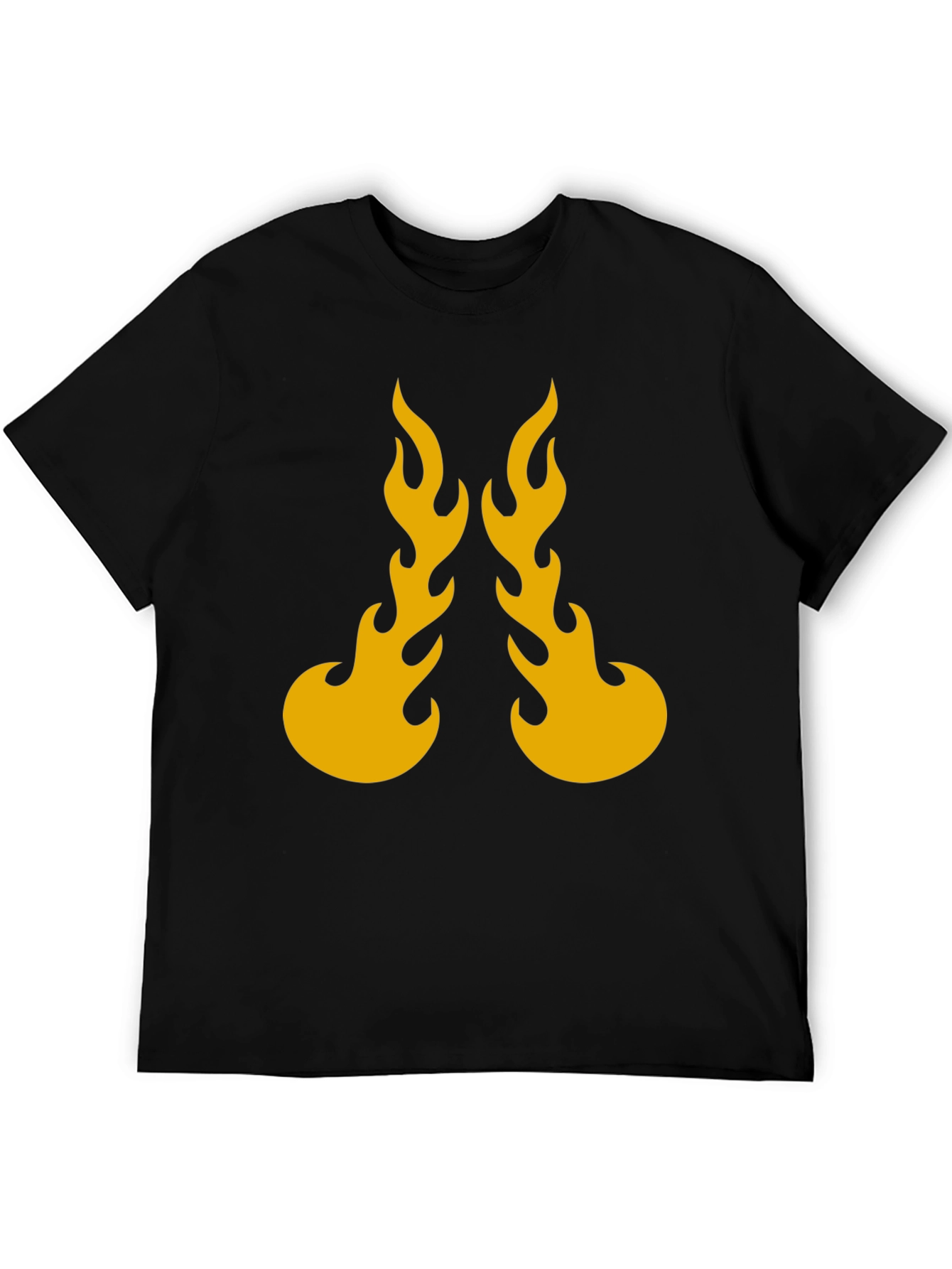 Flaming Hot Black Graphic Tee