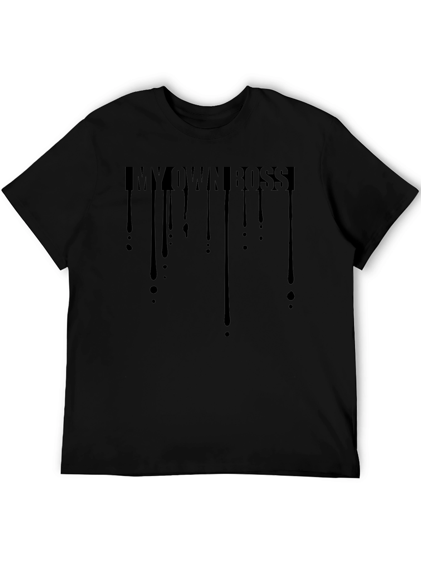 Im My Own Boss T-Shirt - Black Graphic Tee
