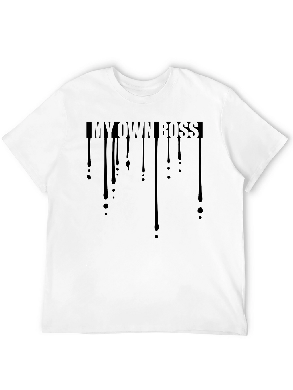 Im My Own Boss T-Shirt - Black Graphic Tee