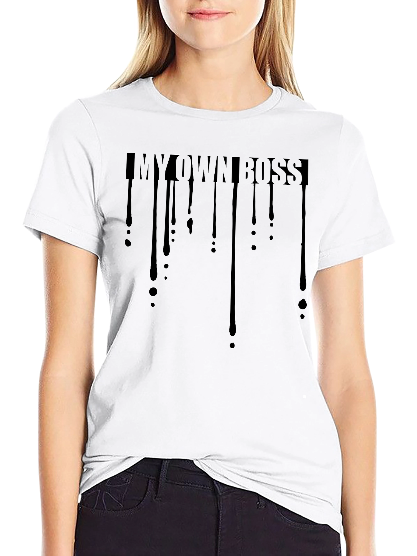 Im My Own Boss T-Shirt - Black Graphic Tee