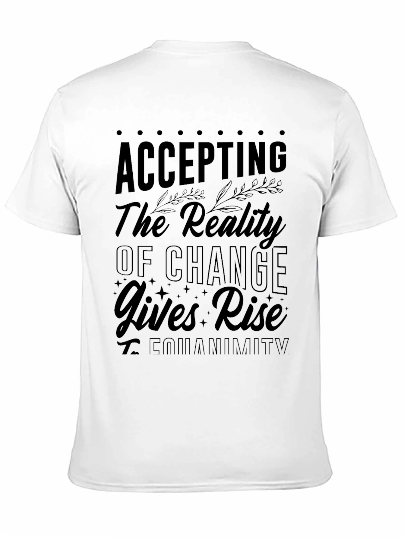 Accepting Change Graphic Tee