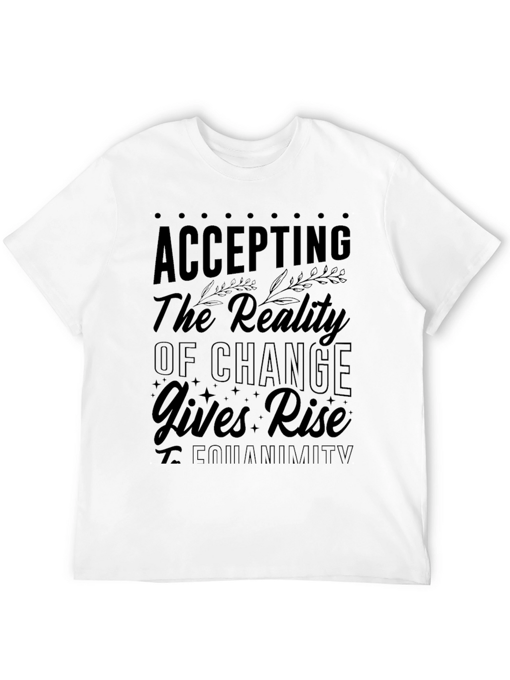 Accepting Change Graphic Tee
