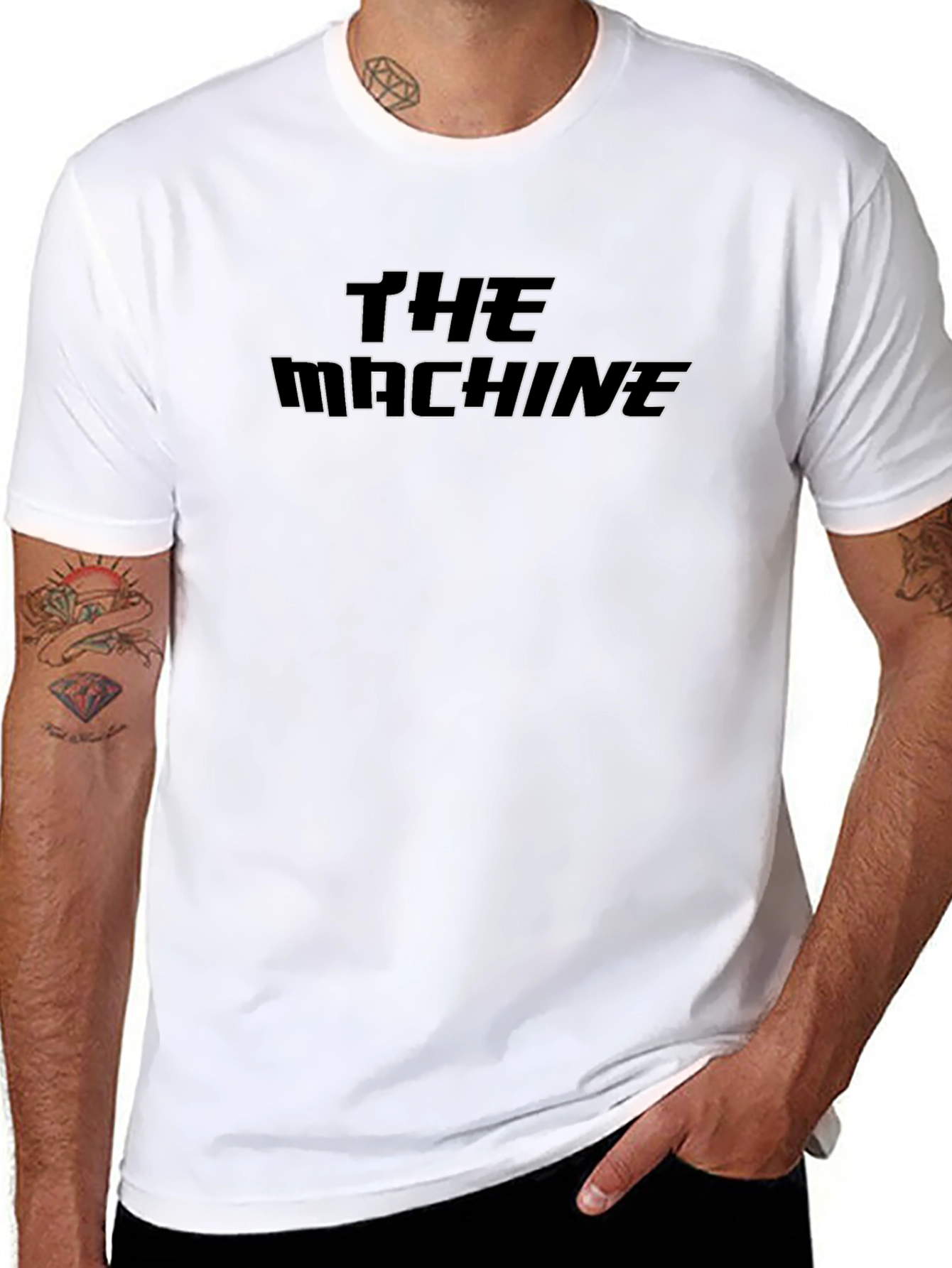 The Machine Graphic Tee - Classic Black T-Shirt