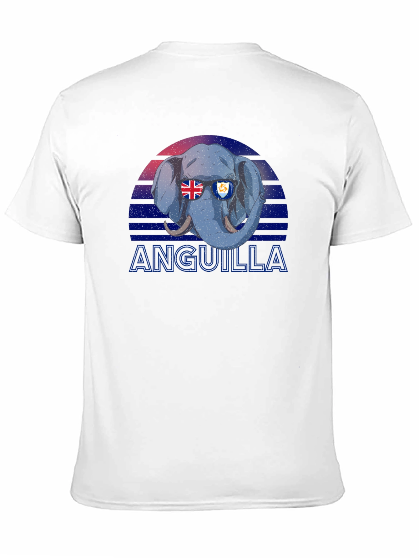 Anguilla Elephant Flag T-Shirt
