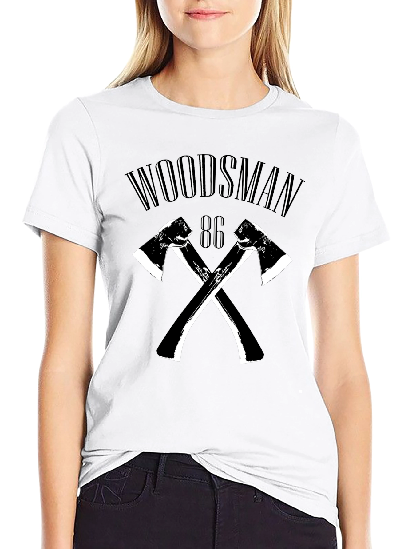 Woodsman 86 Graphic Tee - Black T-Shirt