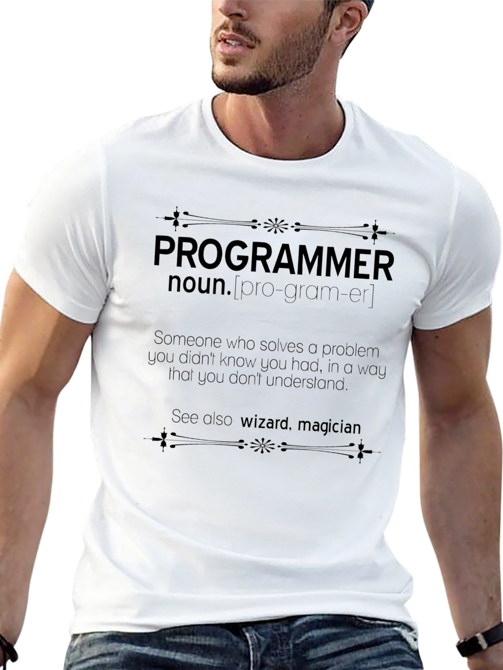 Programmer Definition Black T-Shirt