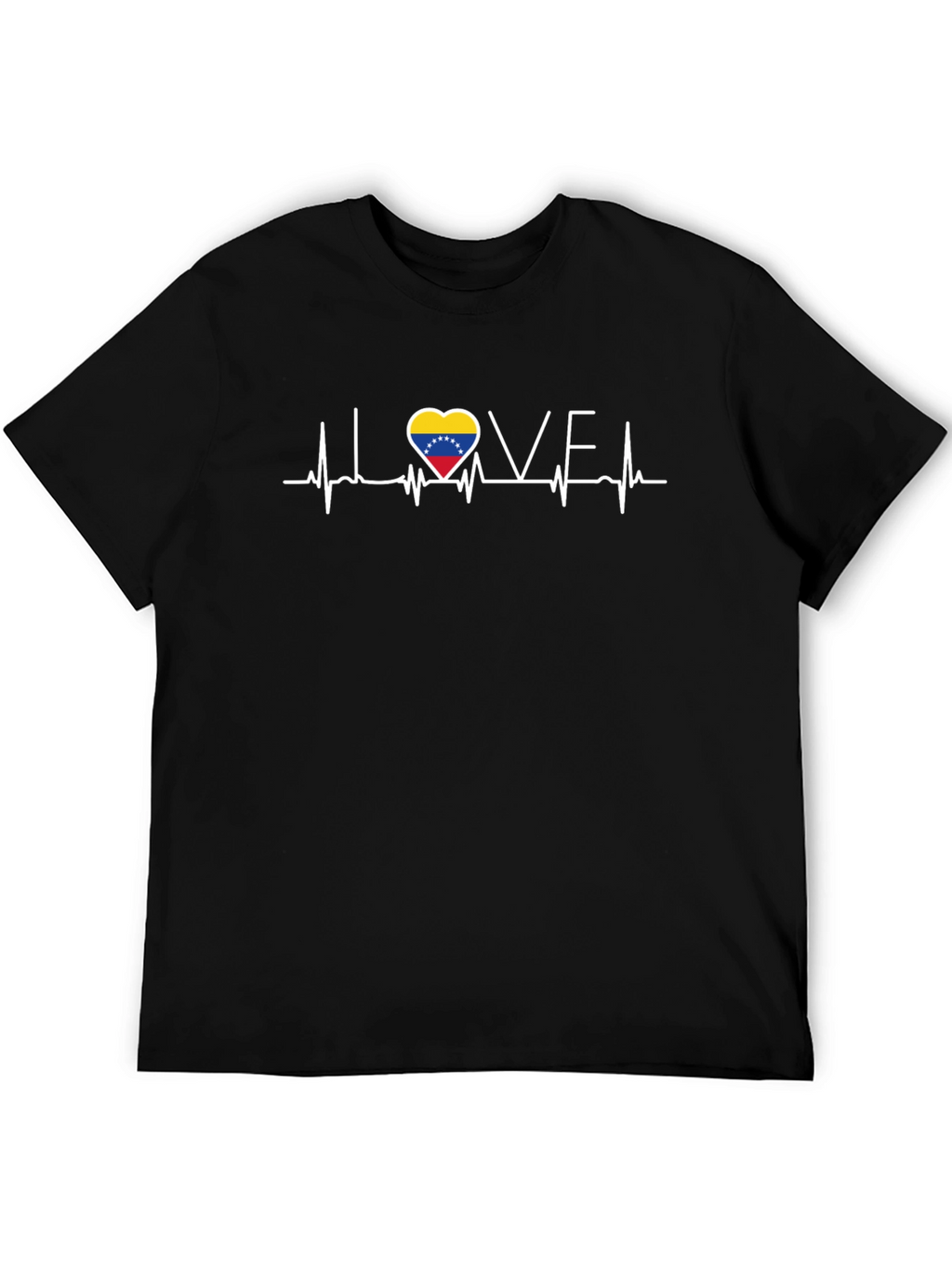 Venezuela Love Heartbeat T-Shirt