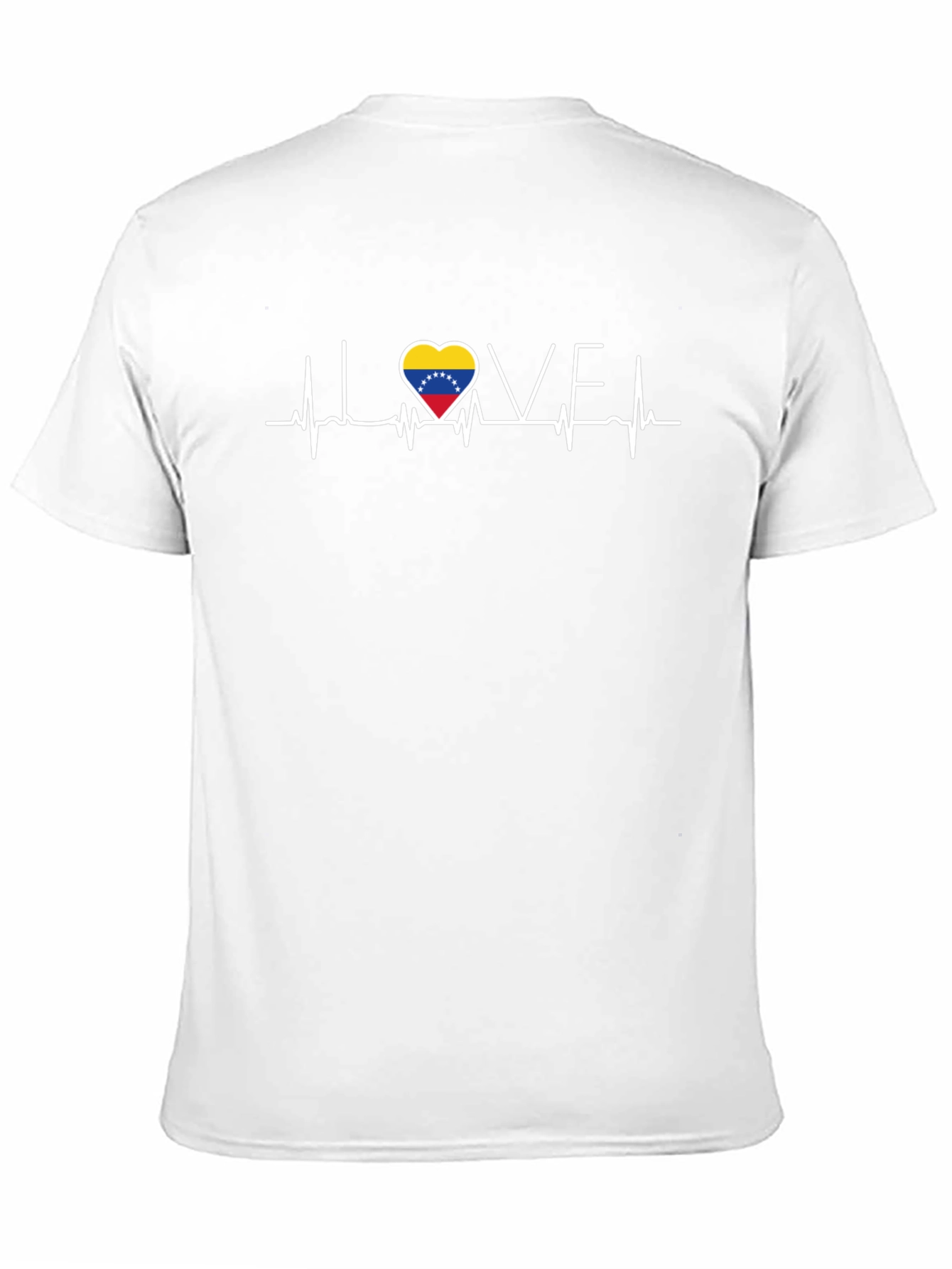 Venezuela Love Heartbeat T-Shirt