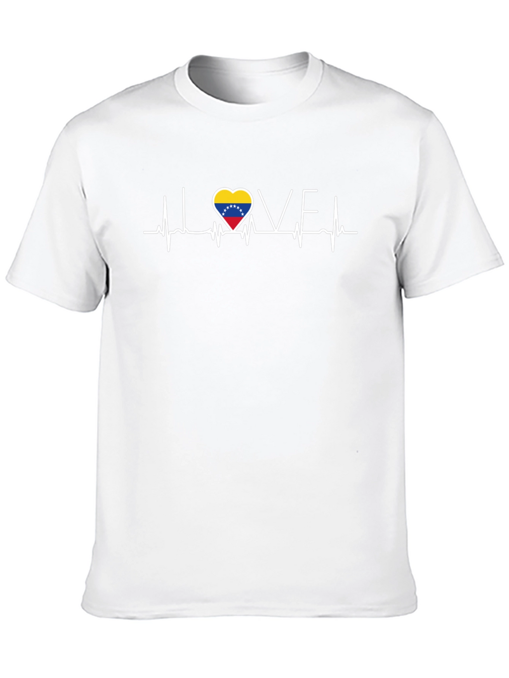 Venezuela Love Heartbeat T-Shirt