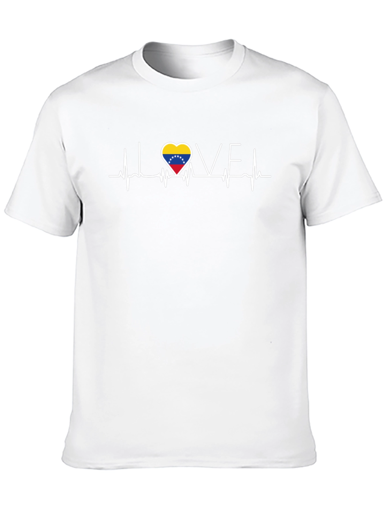 Venezuela Love Heartbeat T-Shirt