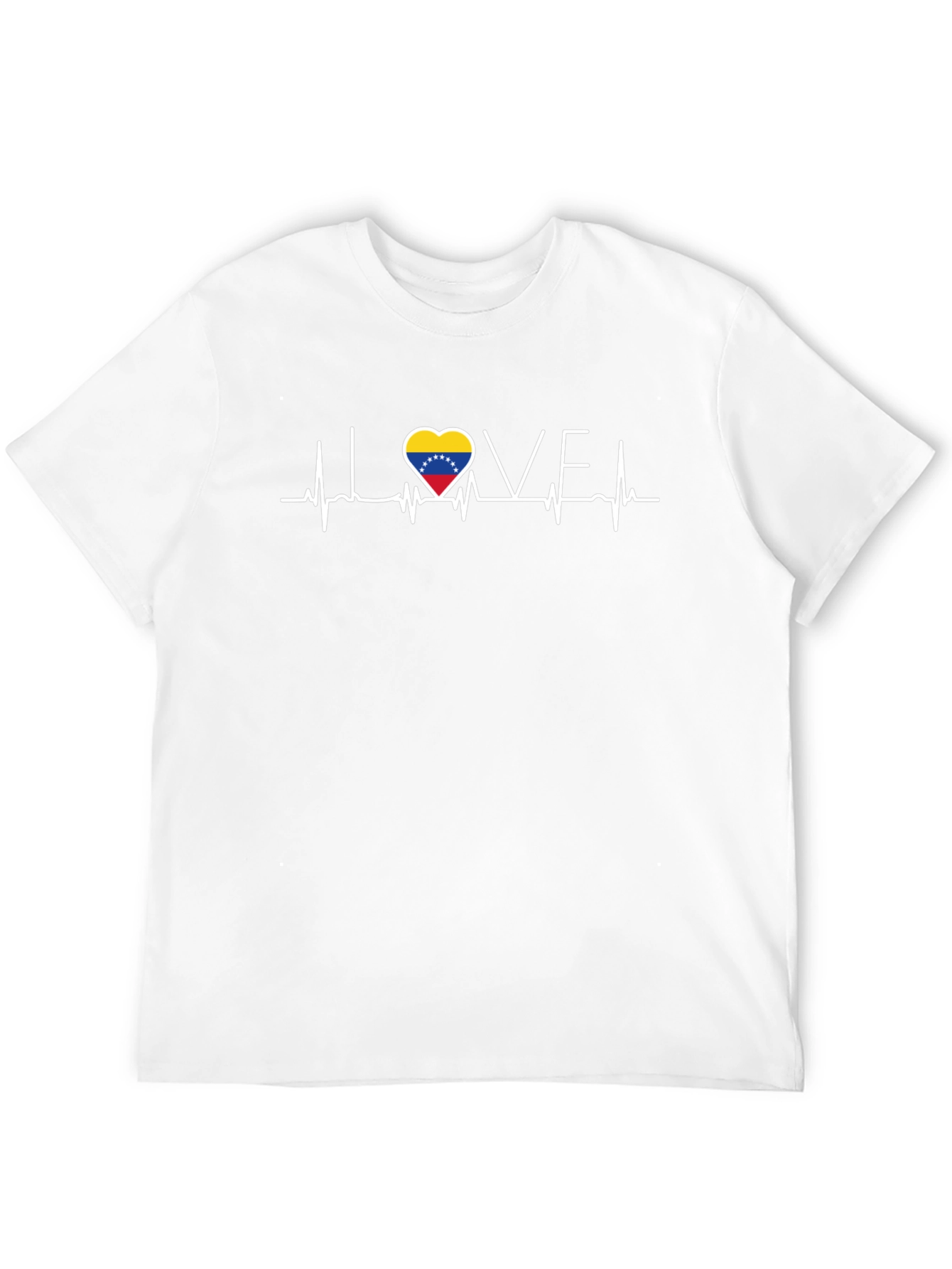 Venezuela Love Heartbeat T-Shirt